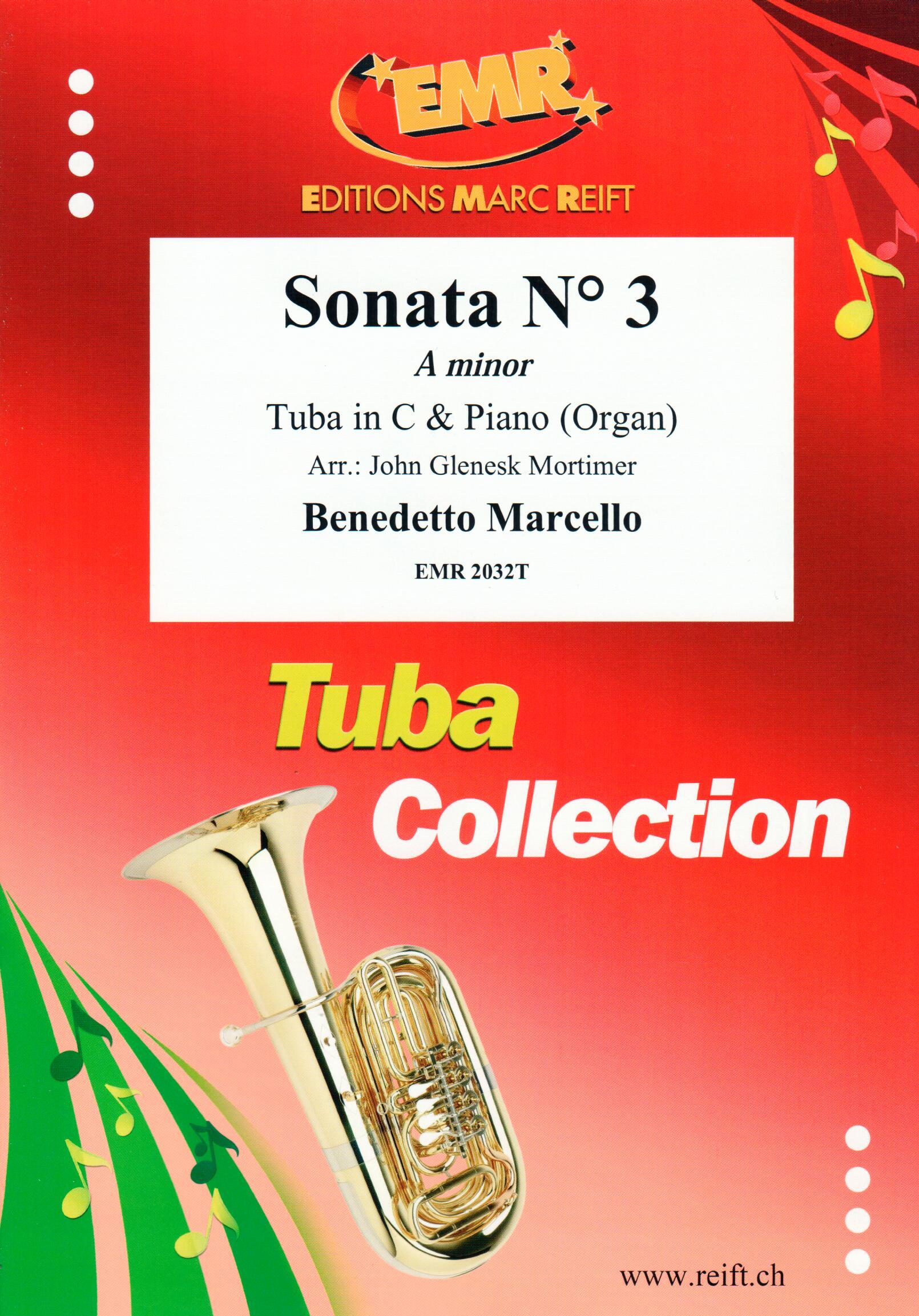 SONATA N° 3 IN A MINOR, SOLOS - E♭. Bass
