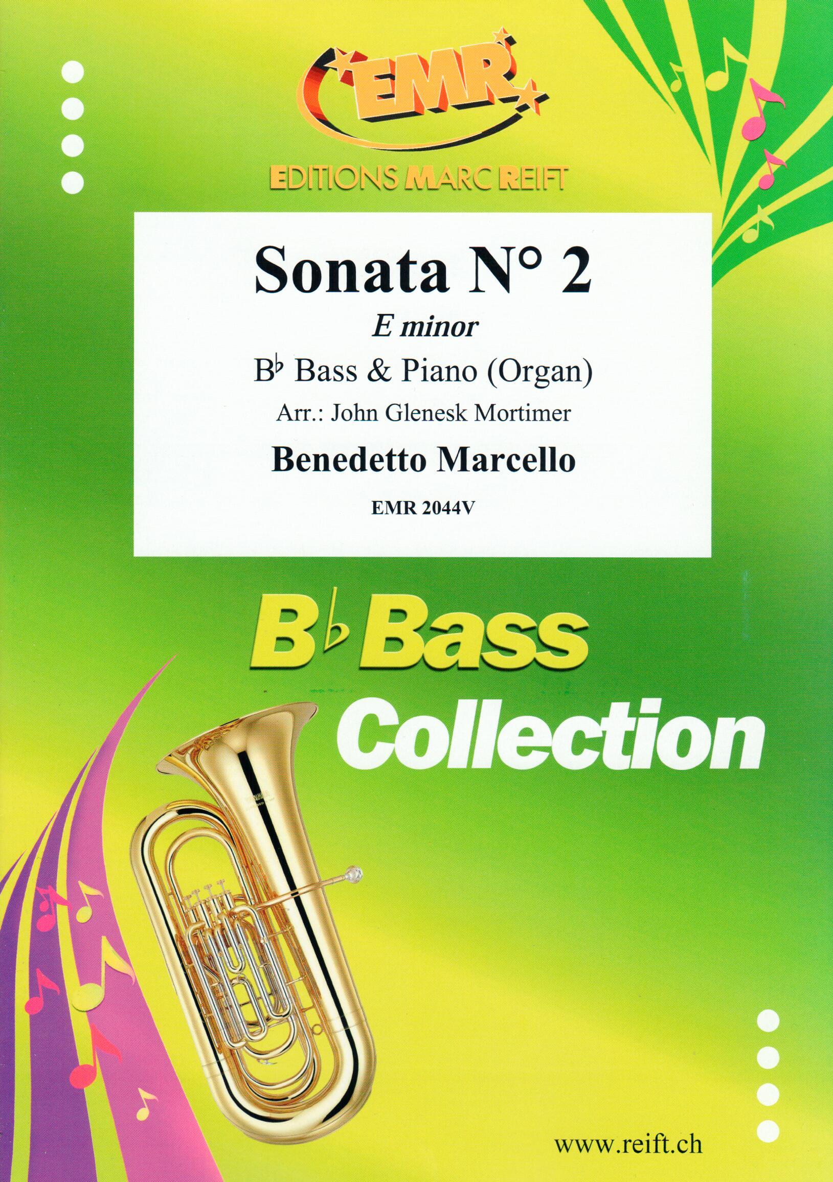 SONATA N° 2 IN E MINOR, SOLOS - E♭. Bass