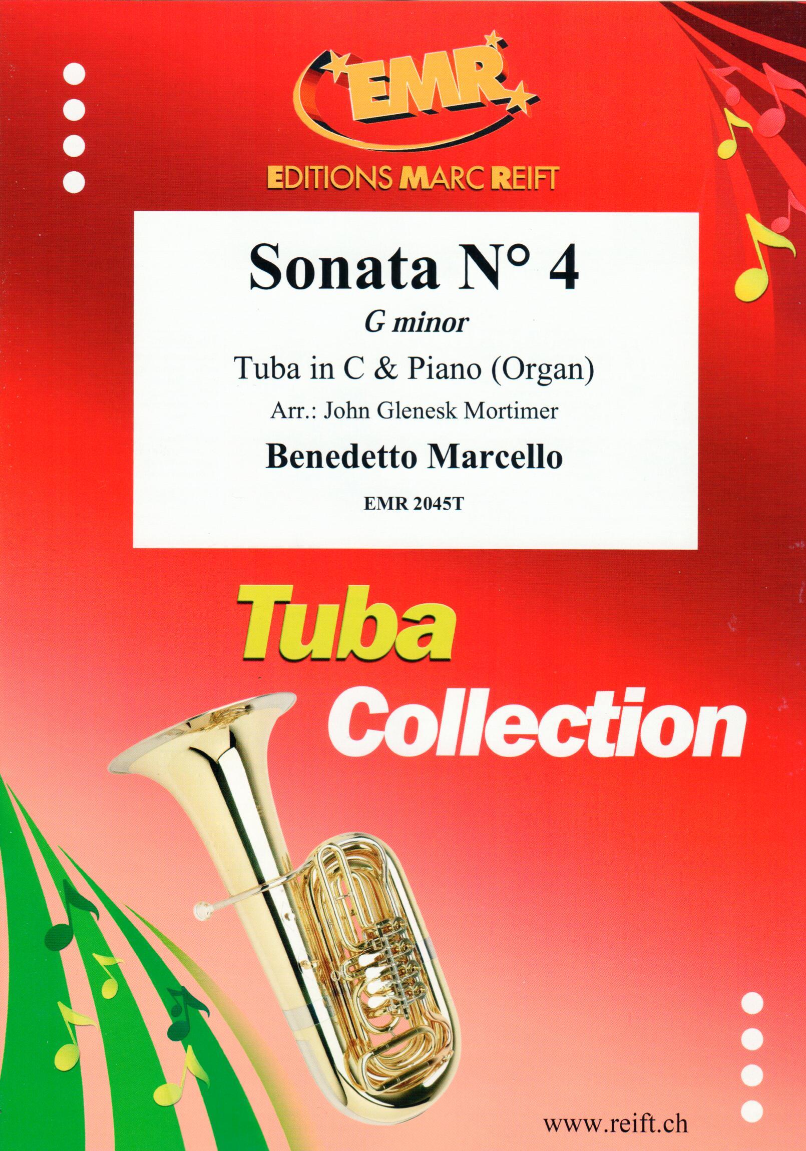 SONATA N° 4 IN G MINOR, SOLOS - E♭. Bass