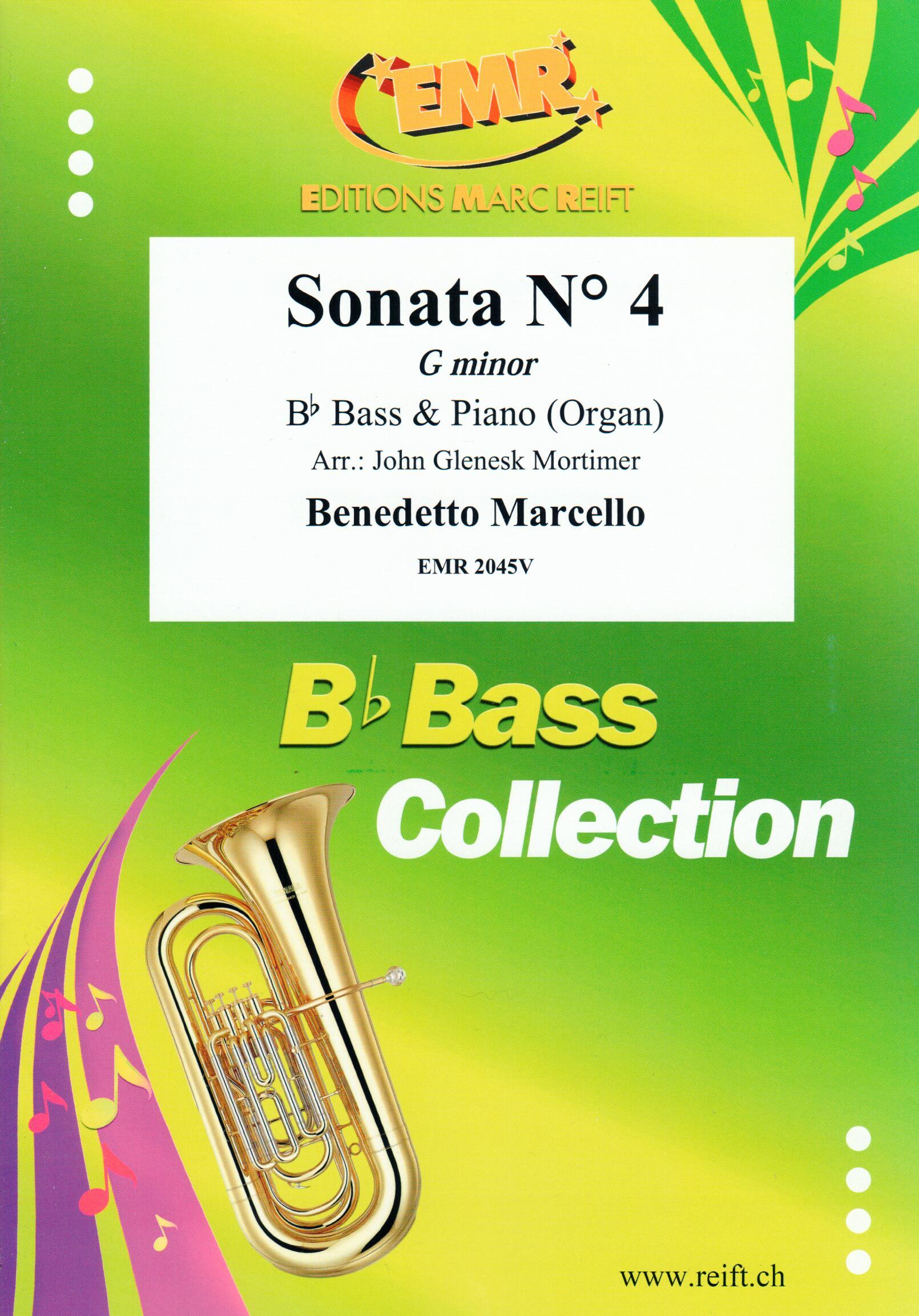 SONATA N° 4 IN G MINOR, SOLOS - E♭. Bass
