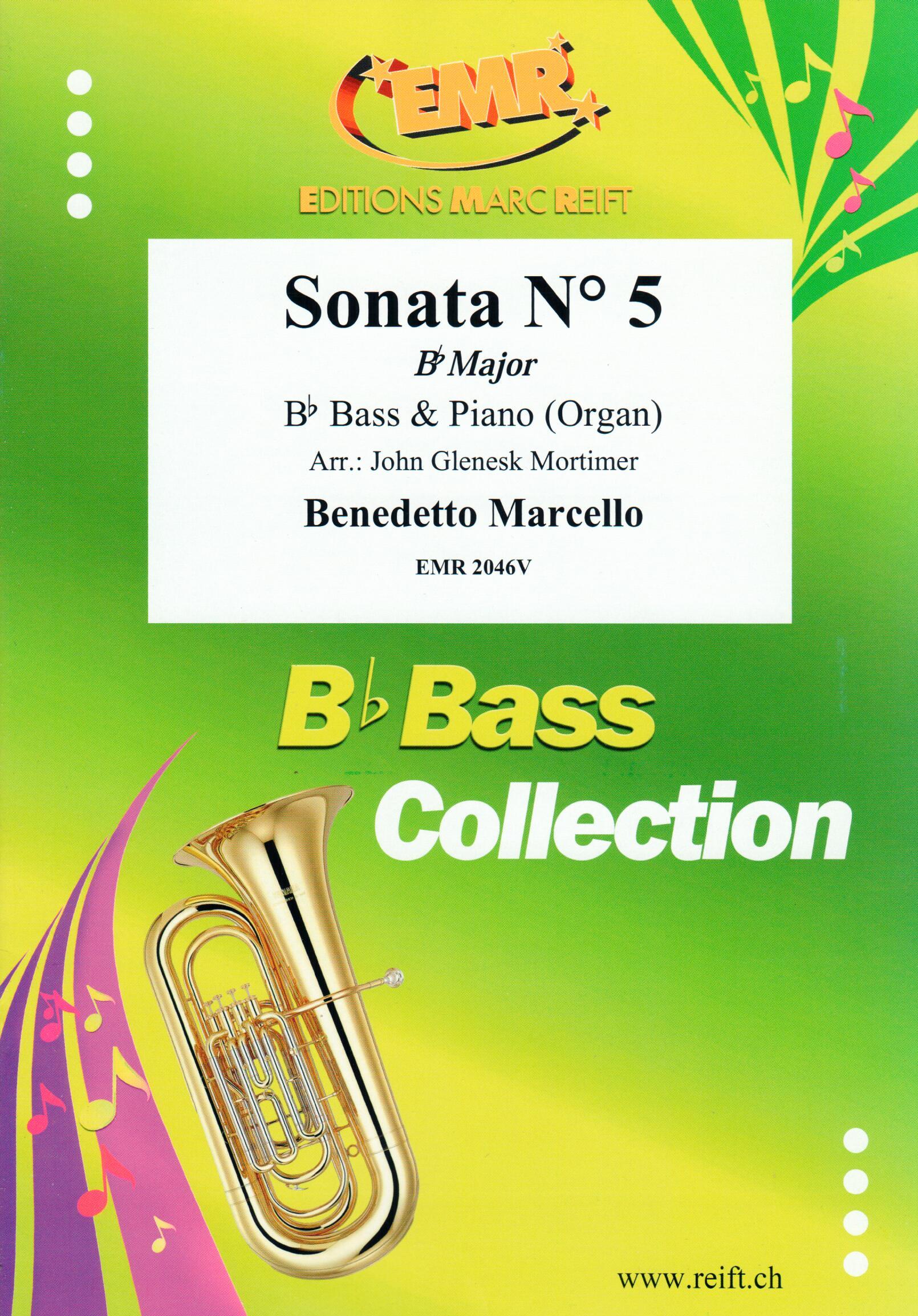SONATA N° 5 IN BB MAJOR, SOLOS - E♭. Bass