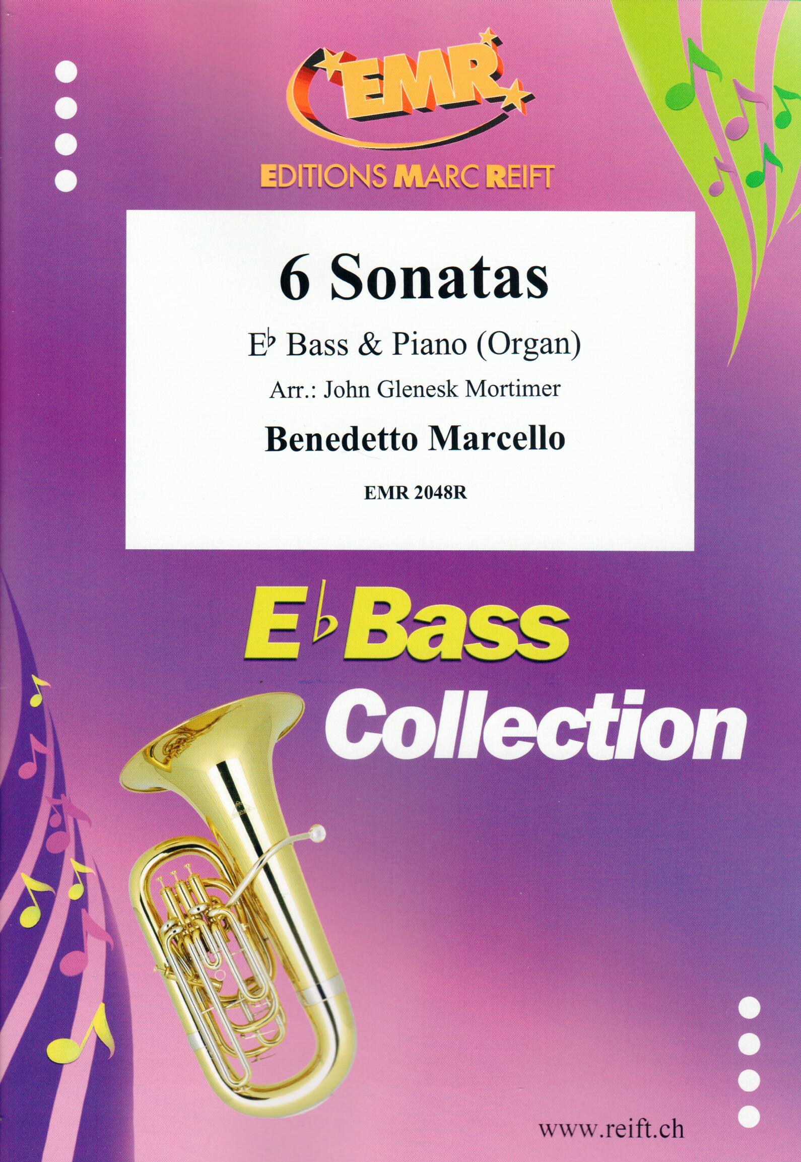 6 SONATAS, SOLOS - E♭. Bass