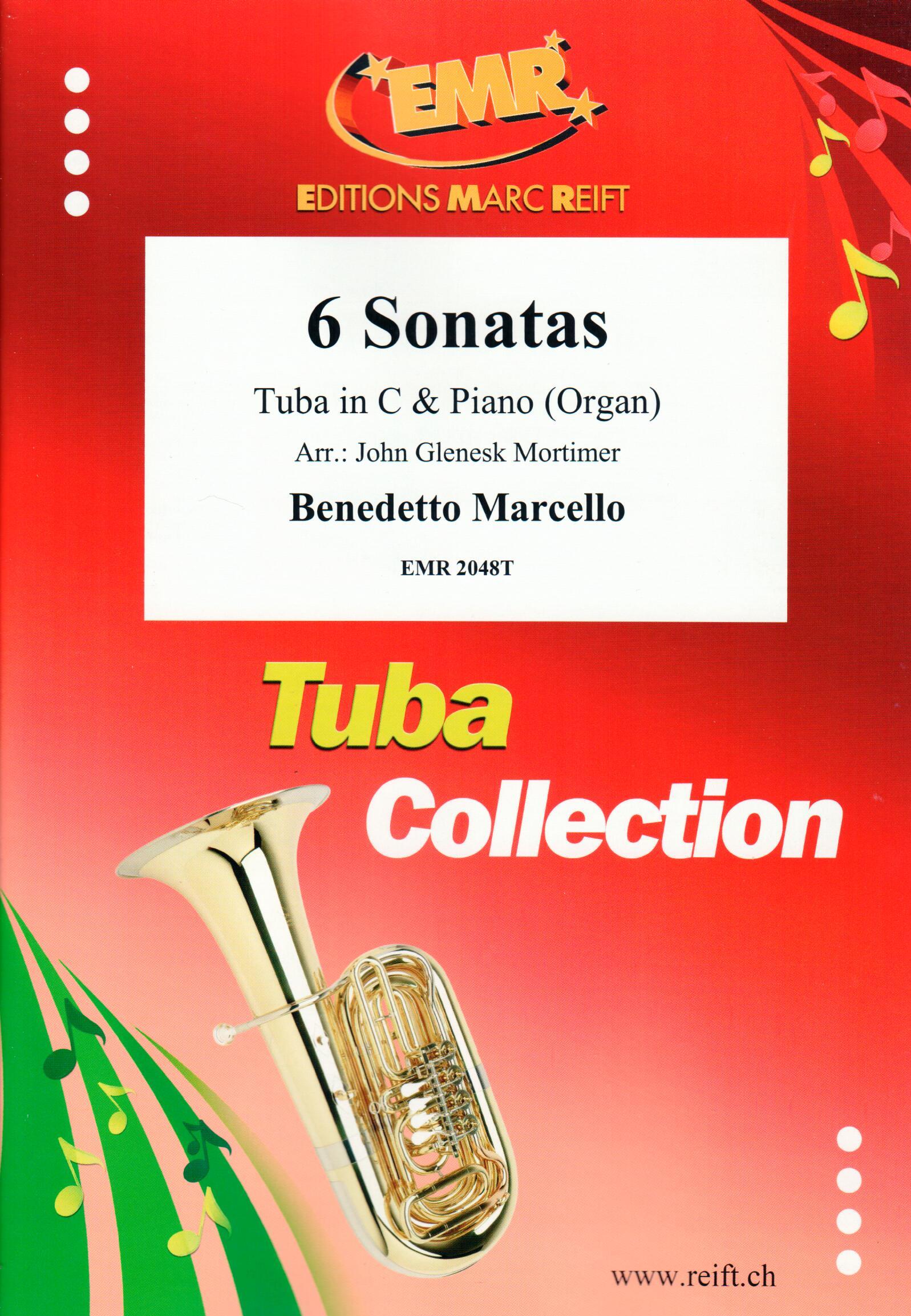 6 SONATAS for Tuba/Eb. Bass and Piano, SOLOS - E♭. Bass