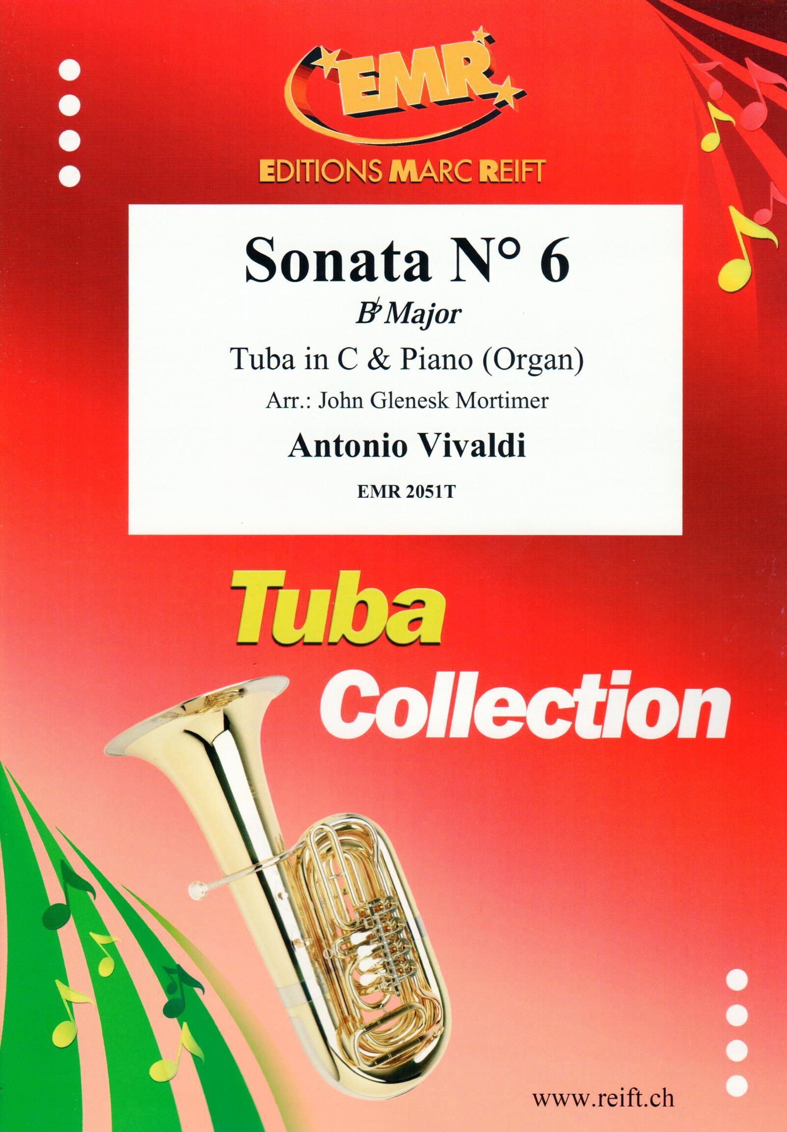 SONATA N° 6 IN BB MAJOR, SOLOS - E♭. Bass