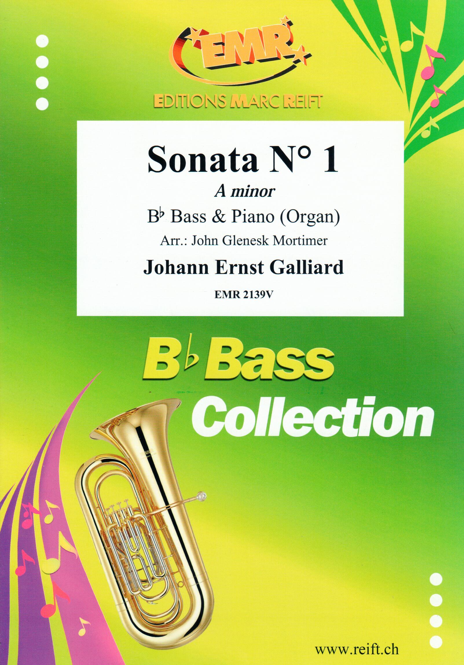 SONATA N° 1 IN A MINOR, SOLOS - E♭. Bass