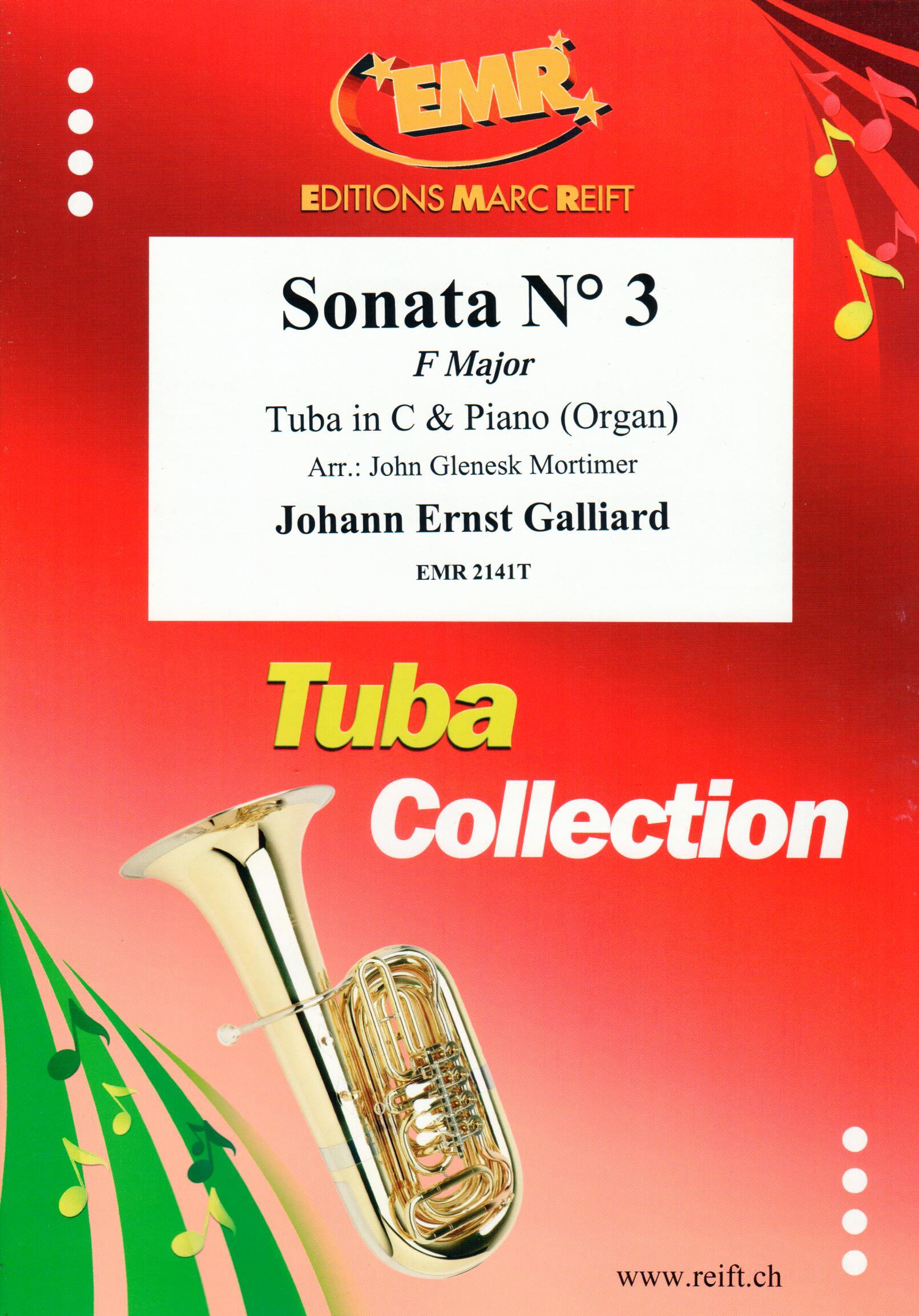 SONATA N° 3 IN F MAJOR, SOLOS - E♭. Bass