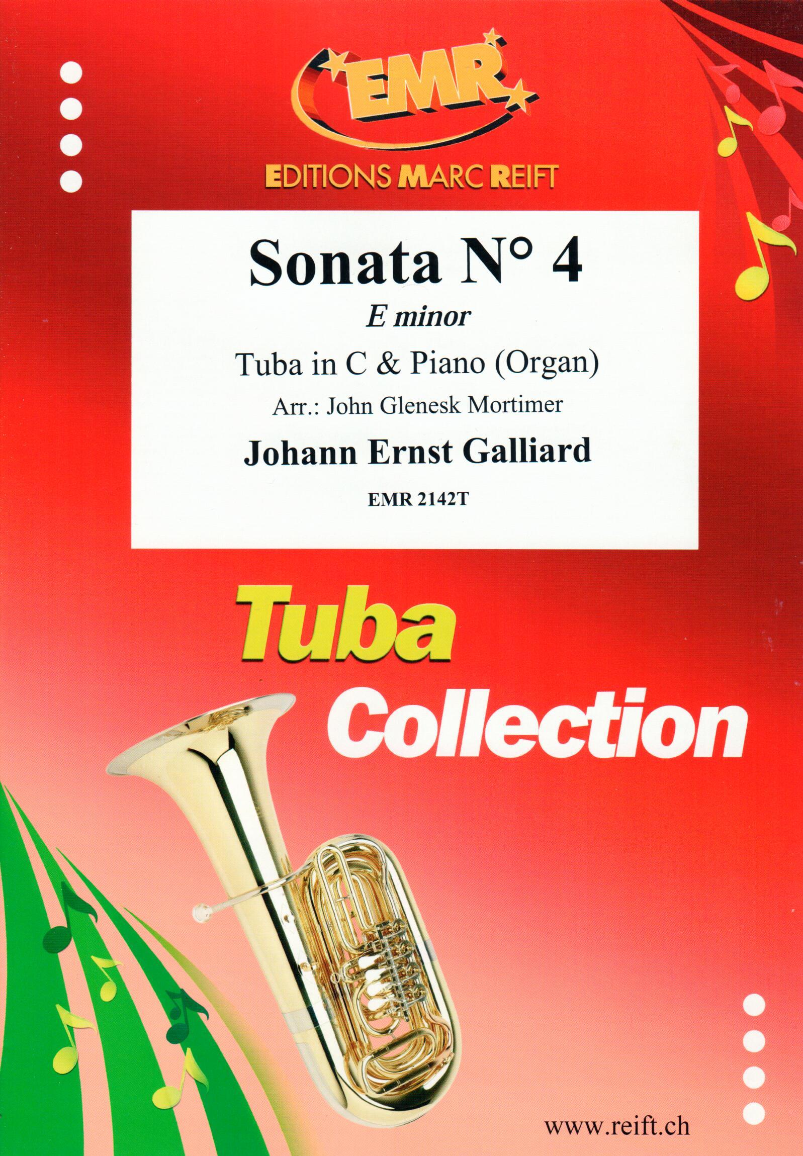 SONATA N° 4 IN E MINOR, SOLOS - E♭. Bass