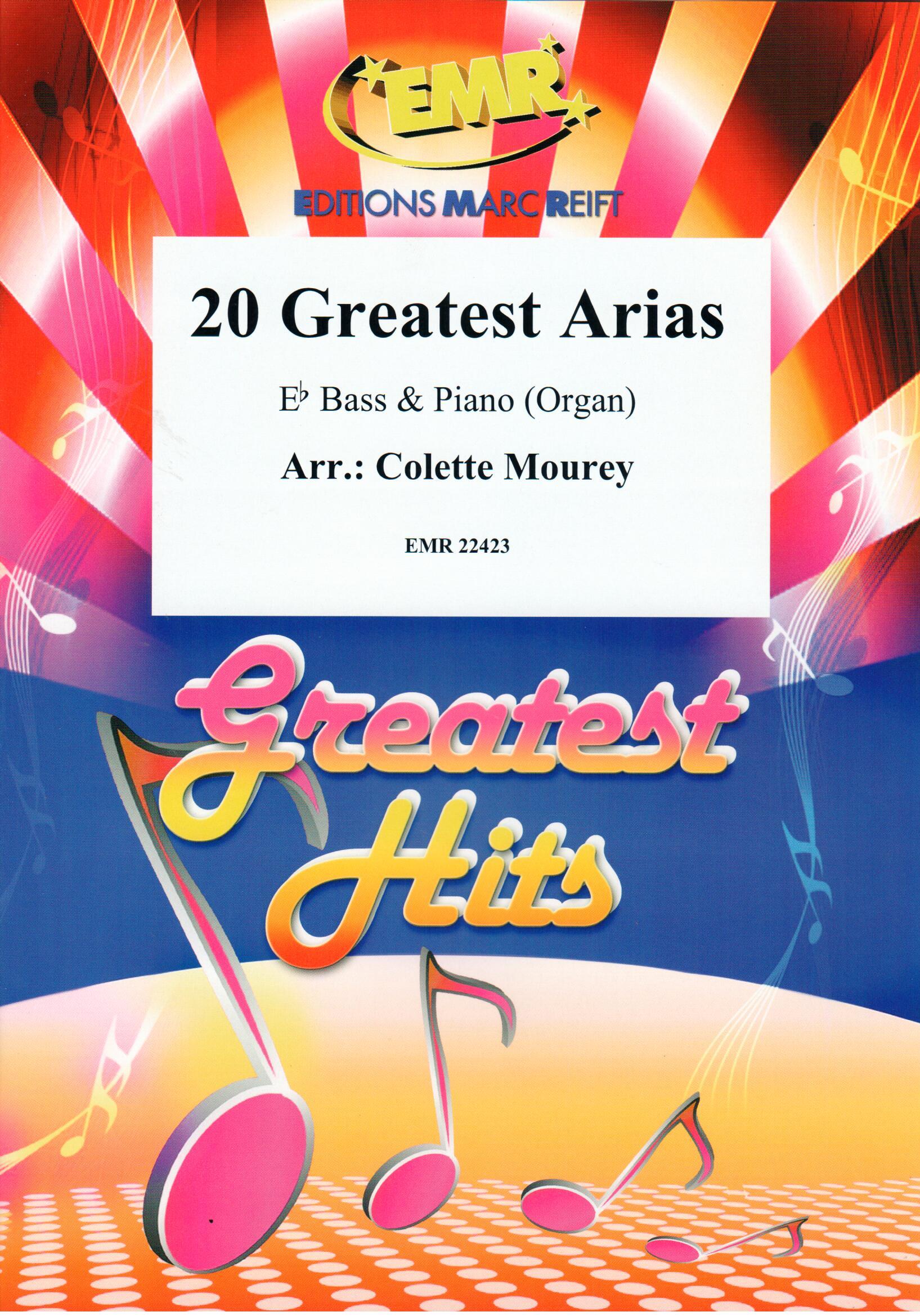 20 GREATEST ARIAS, SOLOS - E♭. Bass