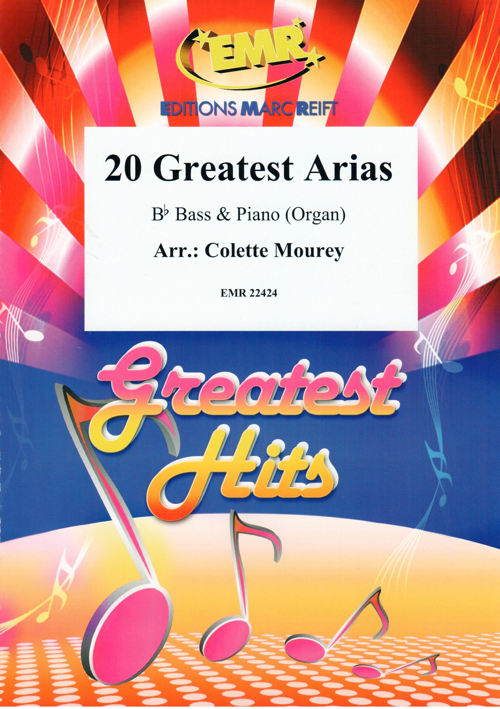 20 GREATEST ARIAS, SOLOS - E♭. Bass