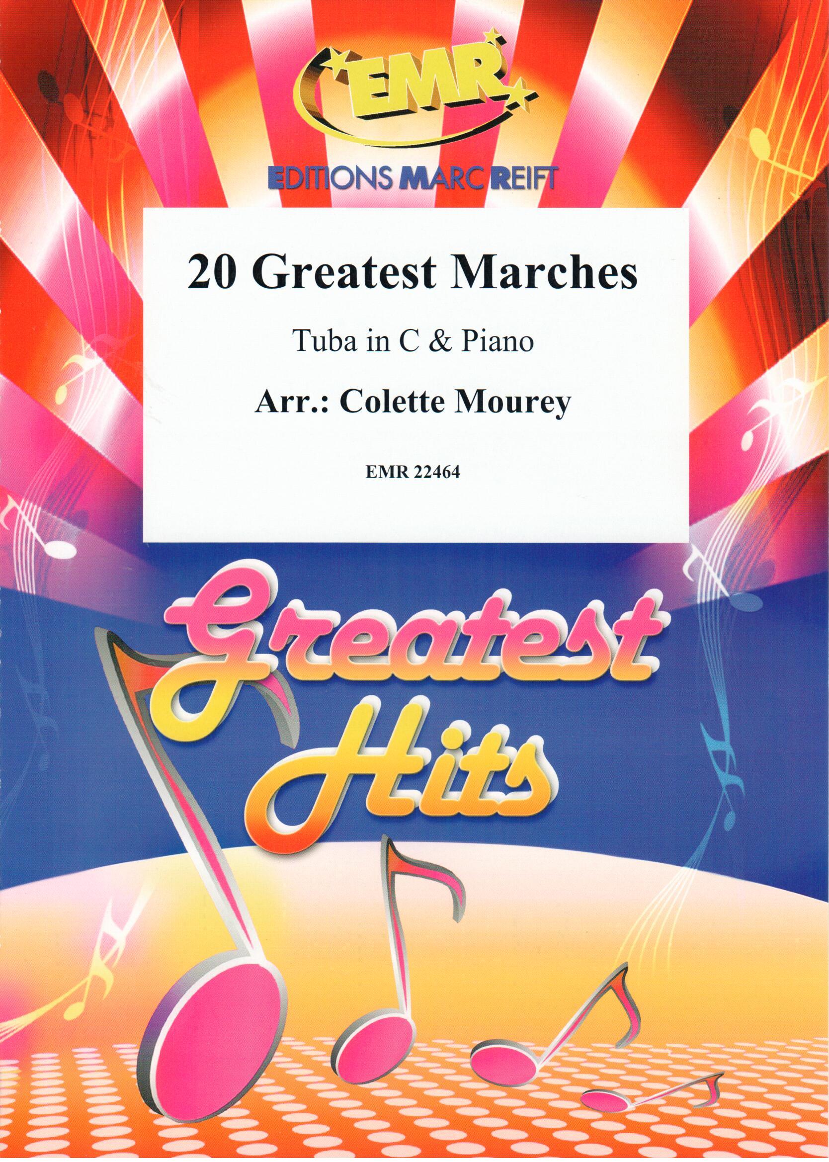 20 GREATEST MARCHES, SOLOS - E♭. Bass