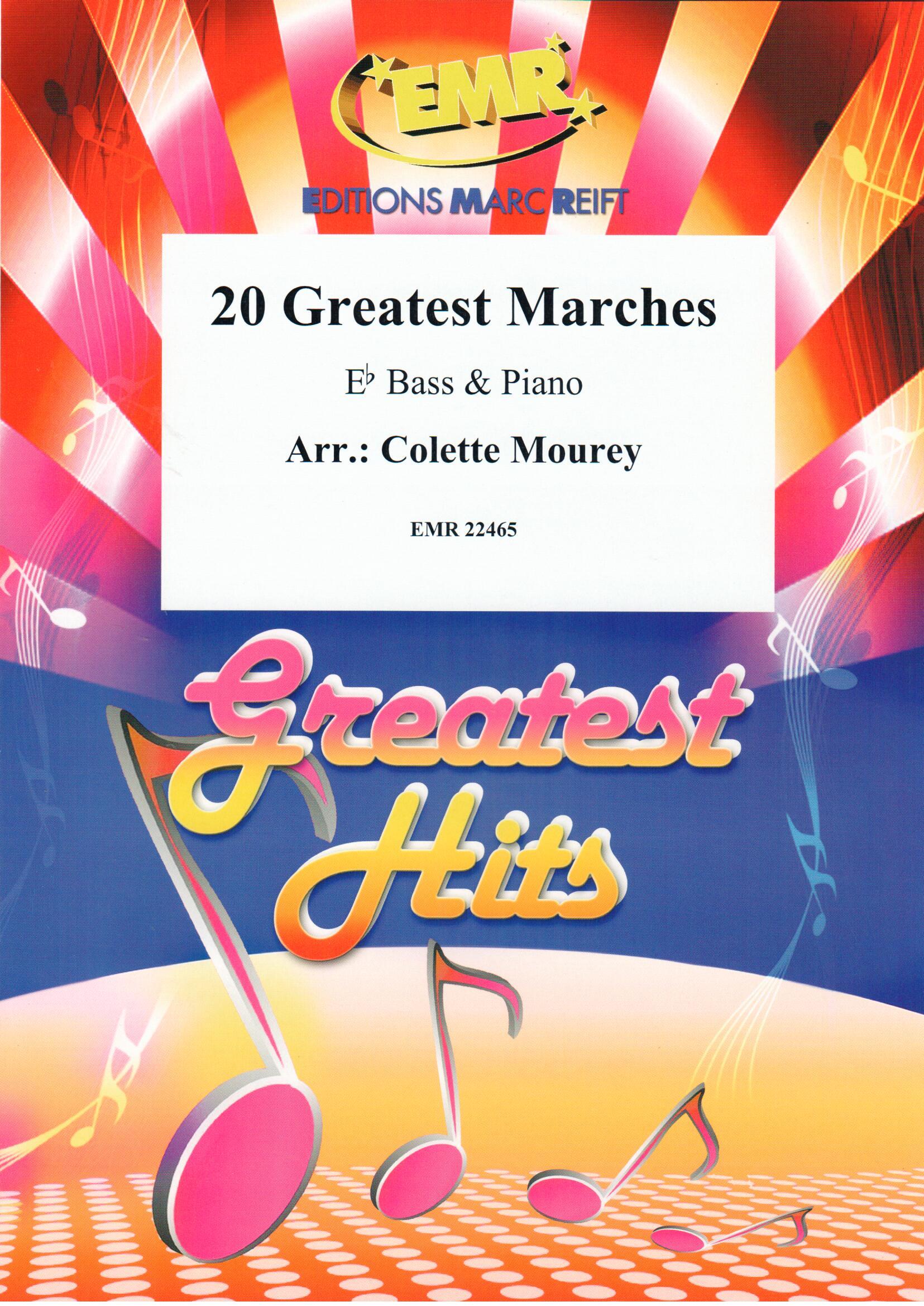 20 GREATEST MARCHES, SOLOS - E♭. Bass