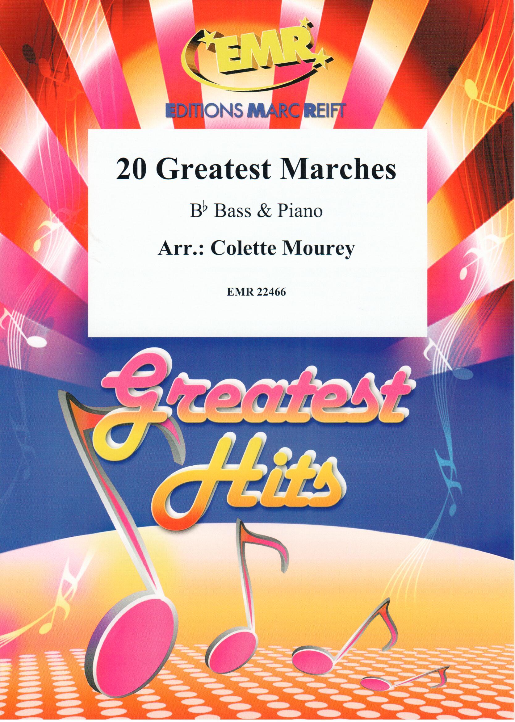 20 GREATEST MARCHES, SOLOS - E♭. Bass