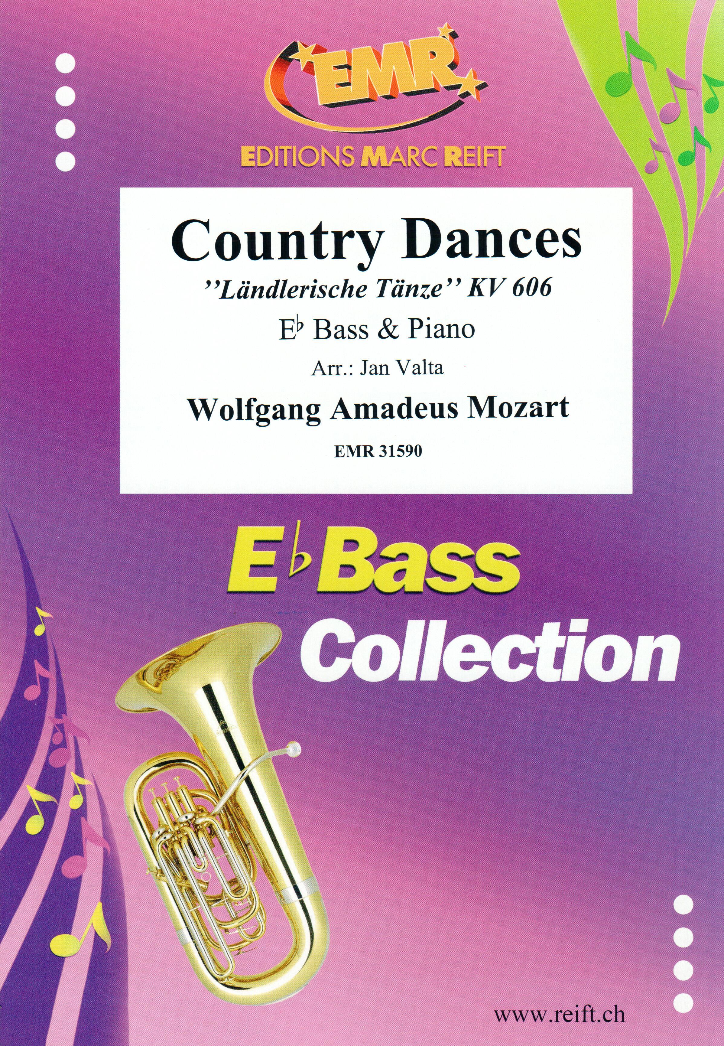 COUNTRY DANCES, SOLOS - E♭. Bass