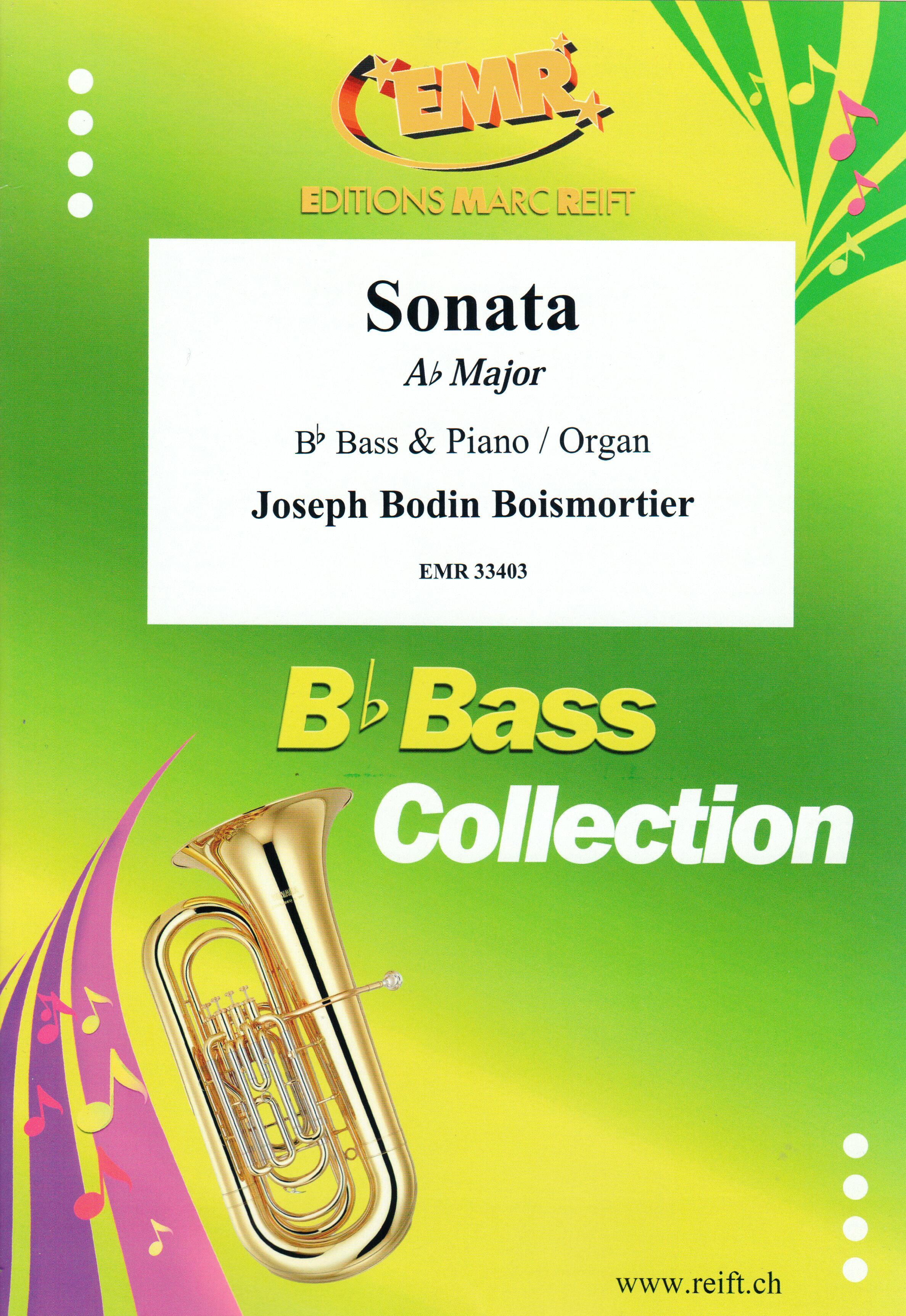 SONATE AB MAJOR, SOLOS - E♭. Bass