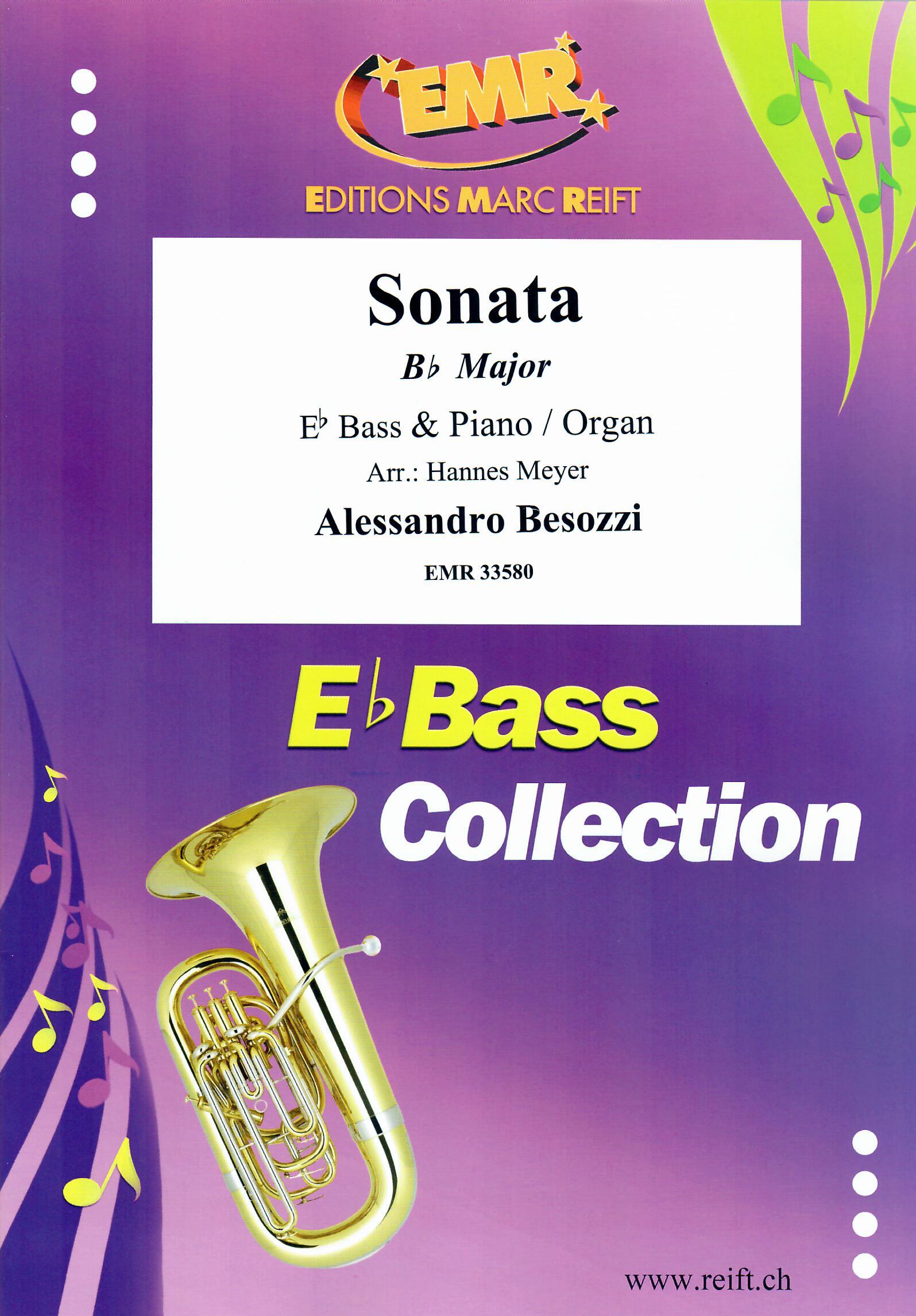 SONATA BB MAJOR, SOLOS - E♭. Bass