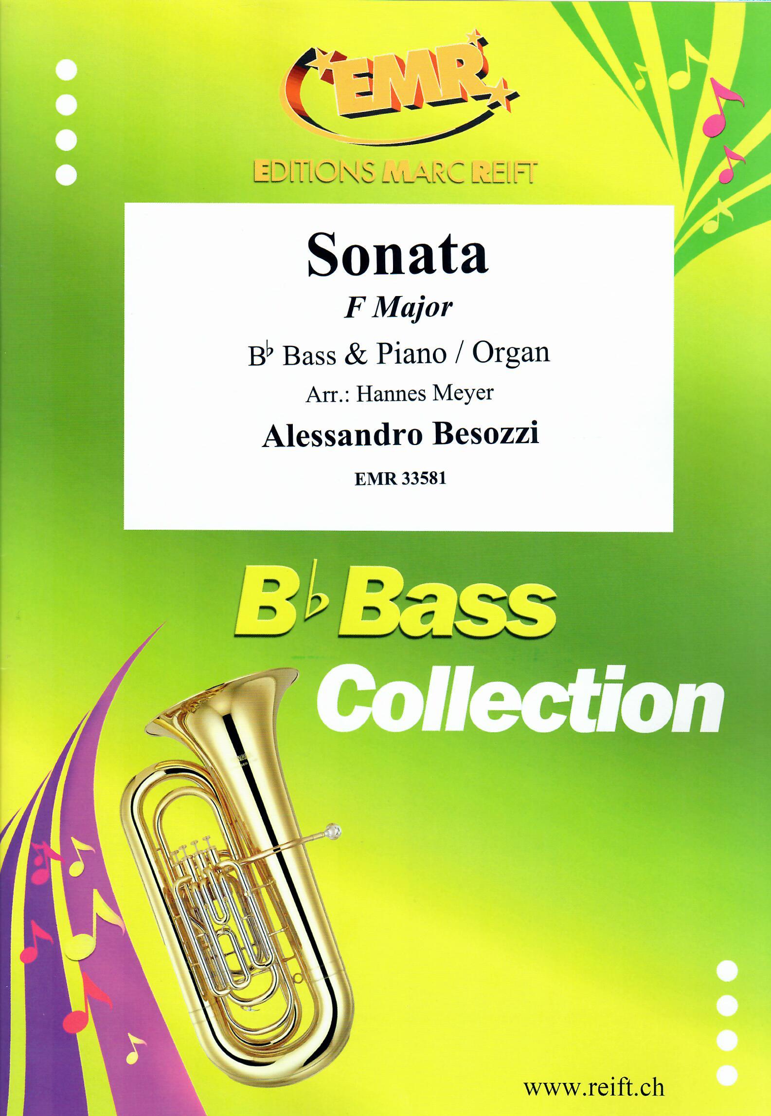 SONATA F MAJOR, SOLOS - E♭. Bass