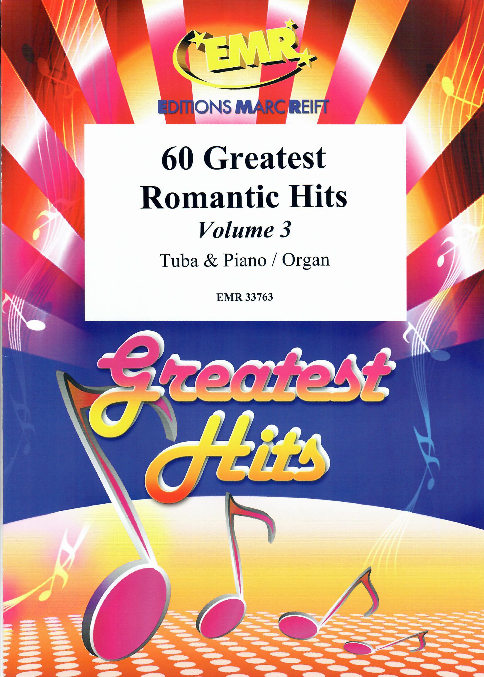 60 GREATEST ROMANTIC HITS VOLUME 3, SOLOS - E♭. Bass