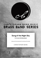SONG OF THE NIGHT SKY - Bb.Cornet Solo - Parts & Score