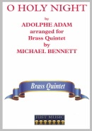 O HOLY NIGHT - Brass Quintet - Parts & Score
