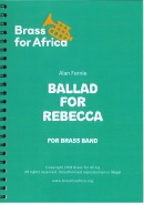 BALLAD for REBECCA - Bb Cornet Solo - Parts & Score