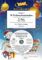28 Weihnachtsmelodien Vol. 1 - Eb.Bass Duets -Parts
