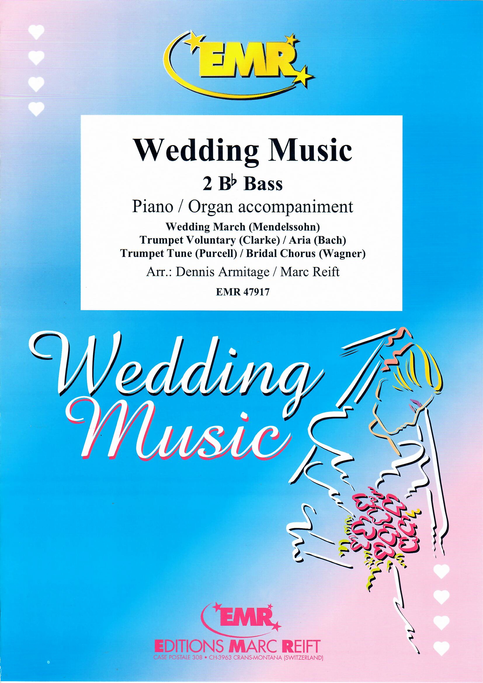 WEDDING MUSIC, NEW & RECENT Publications, EMR Bb Bass Duets