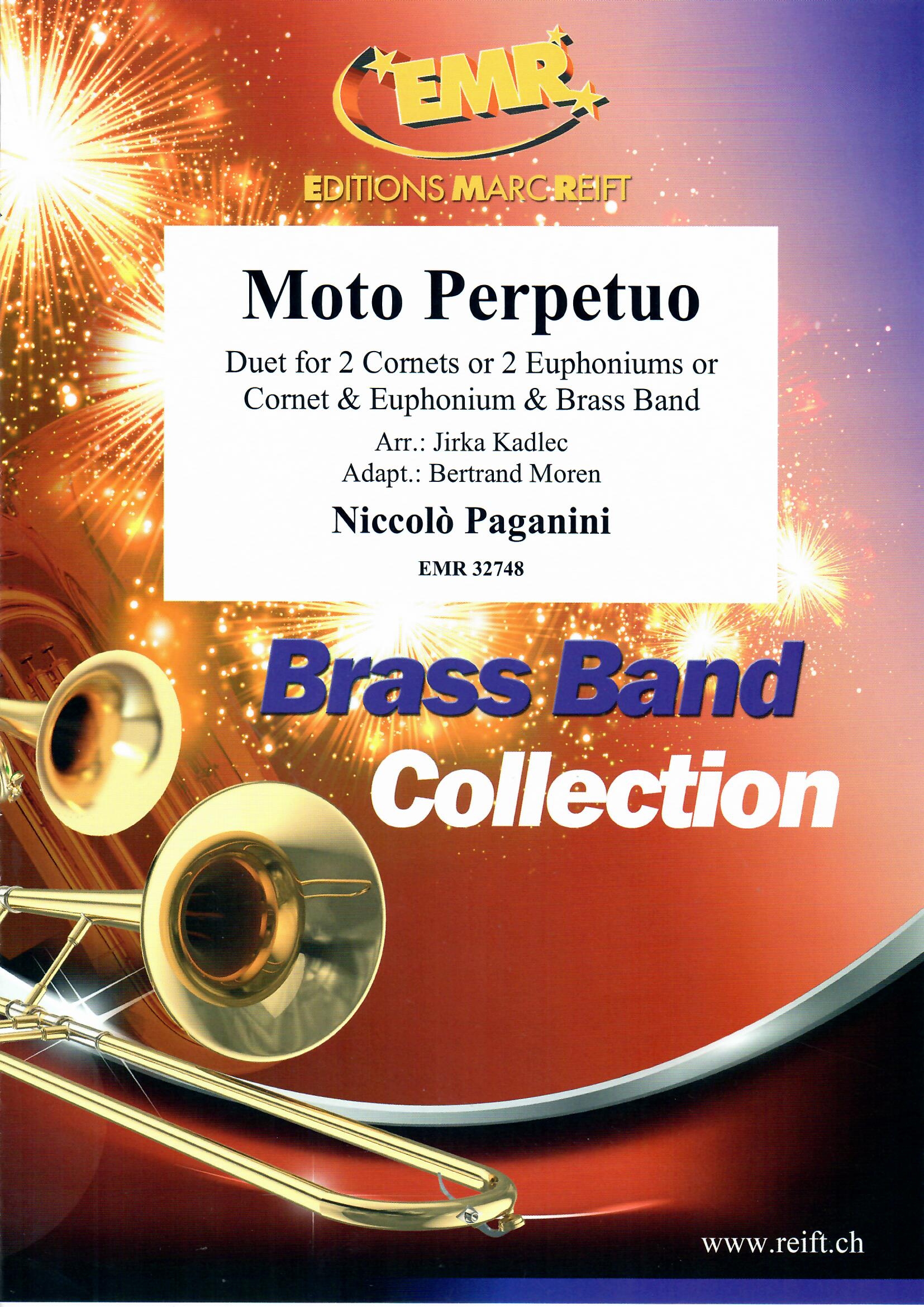 MOTO PERPETUO - Euphonium Duet with Band