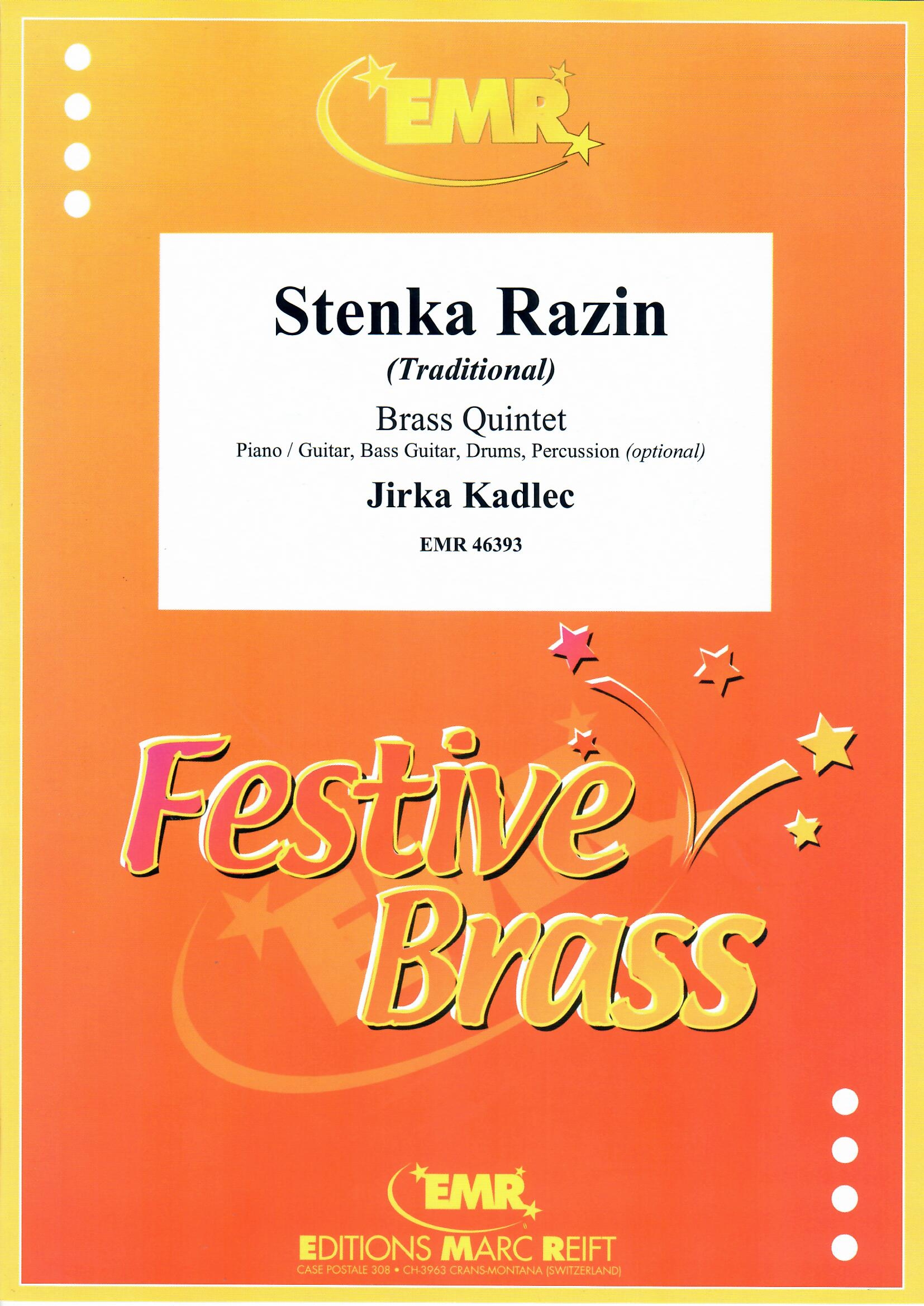 STENKA RAZIN, NEW & RECENT Publications, EMR Brass Quartets