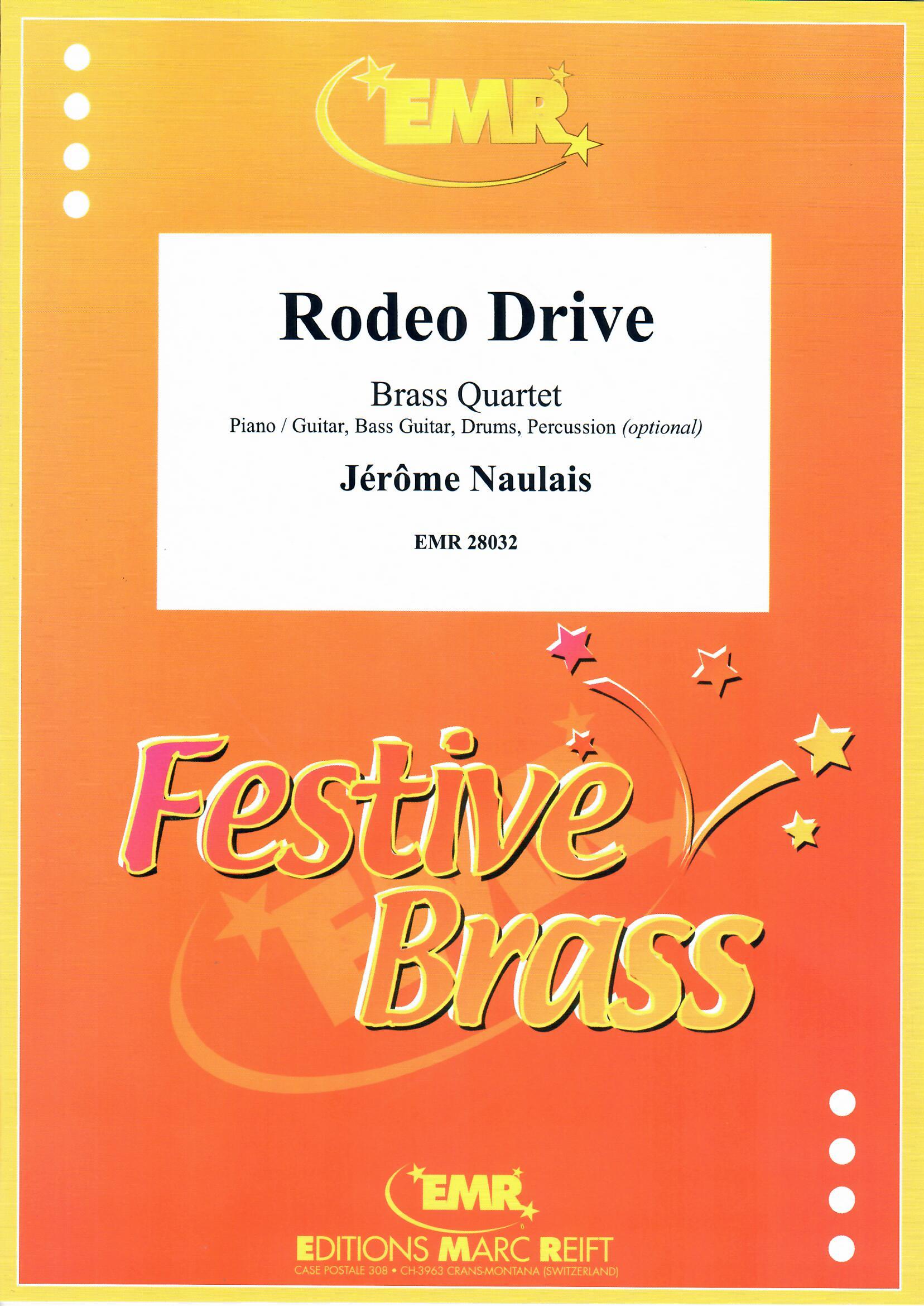 RODEO DRIVE, NEW & RECENT Publications, EMR Brass Quartets