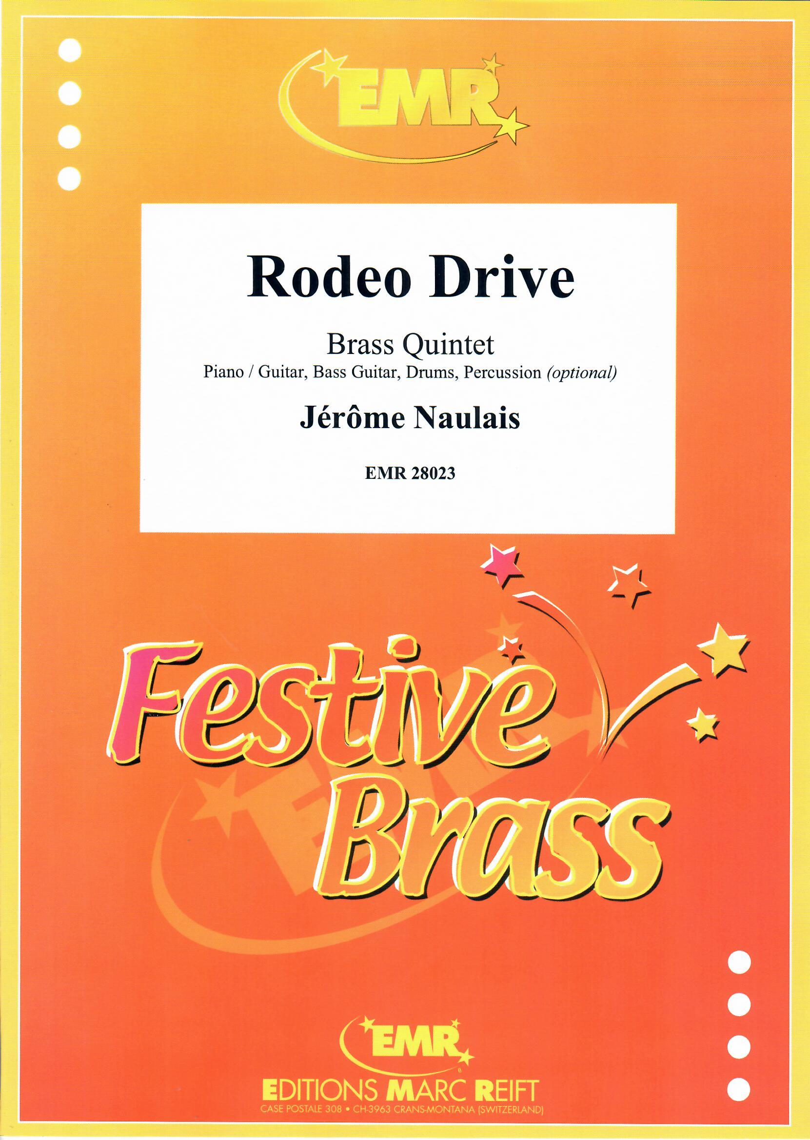 RODEO DRIVE, NEW & RECENT Publications, EMR Brass Quintets