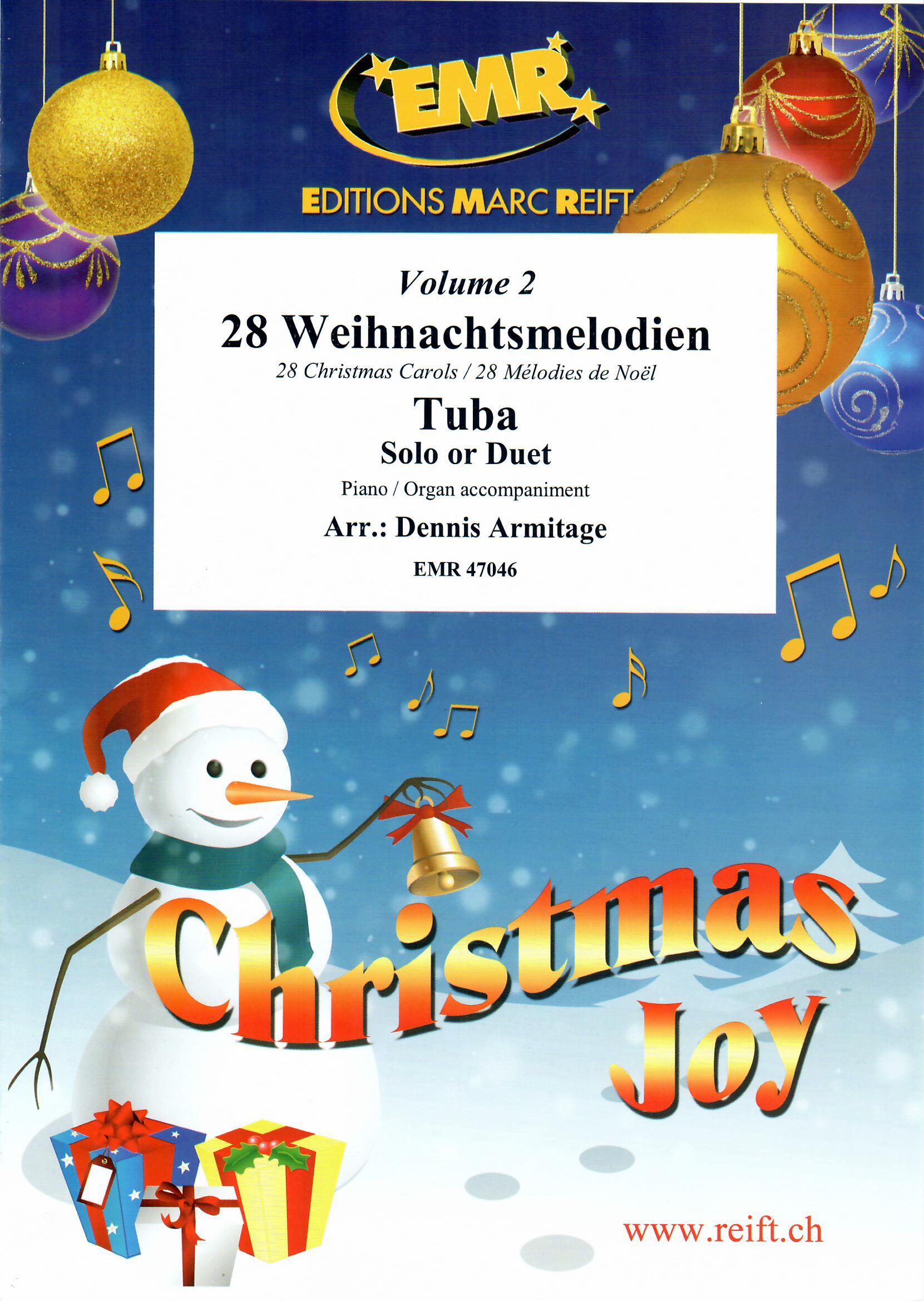 28 WEIHNACHTSMELODIEN VOL. 2