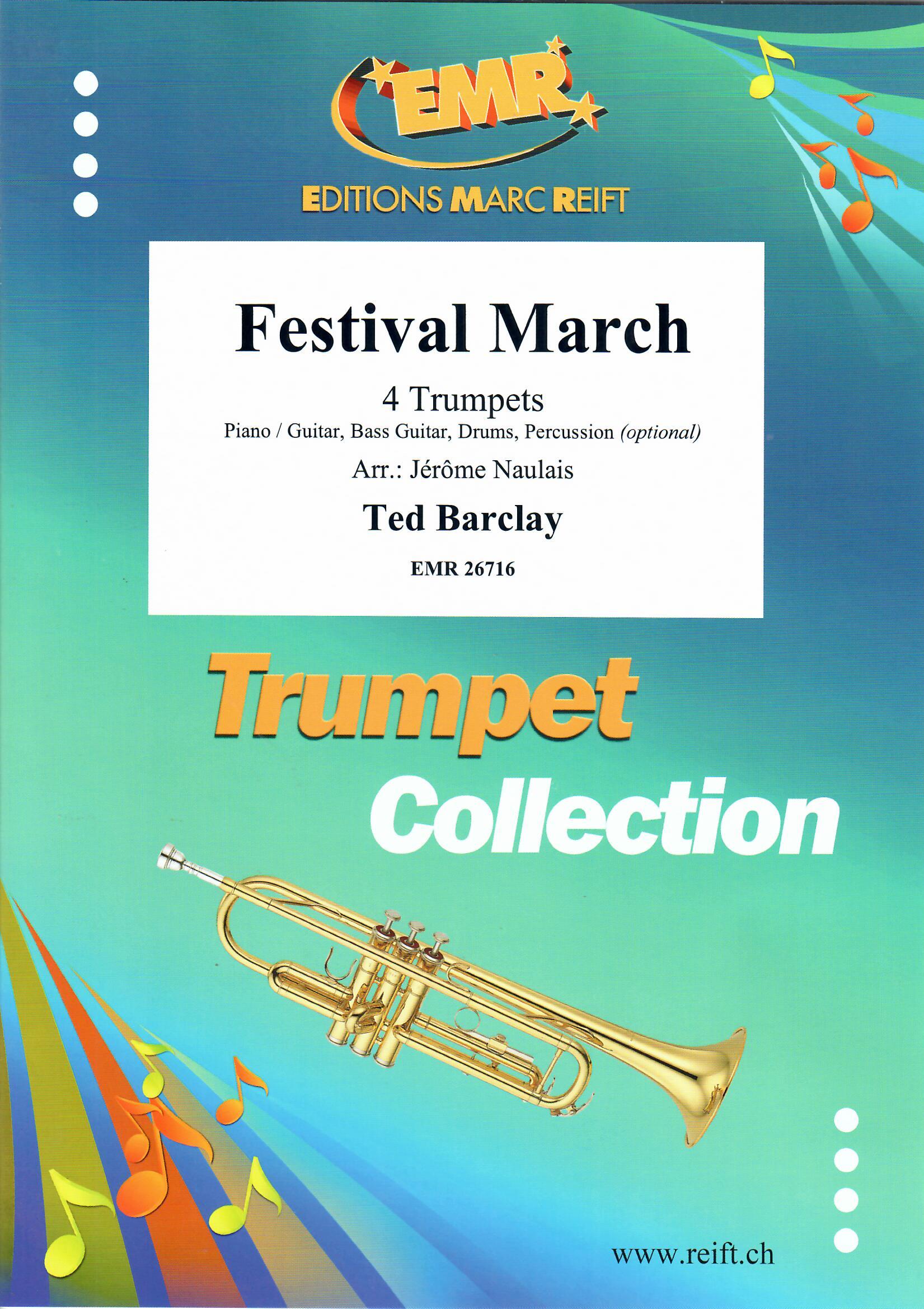 FESTIVAL MARCH - Trumpet quartet, EMR Brass Quartets