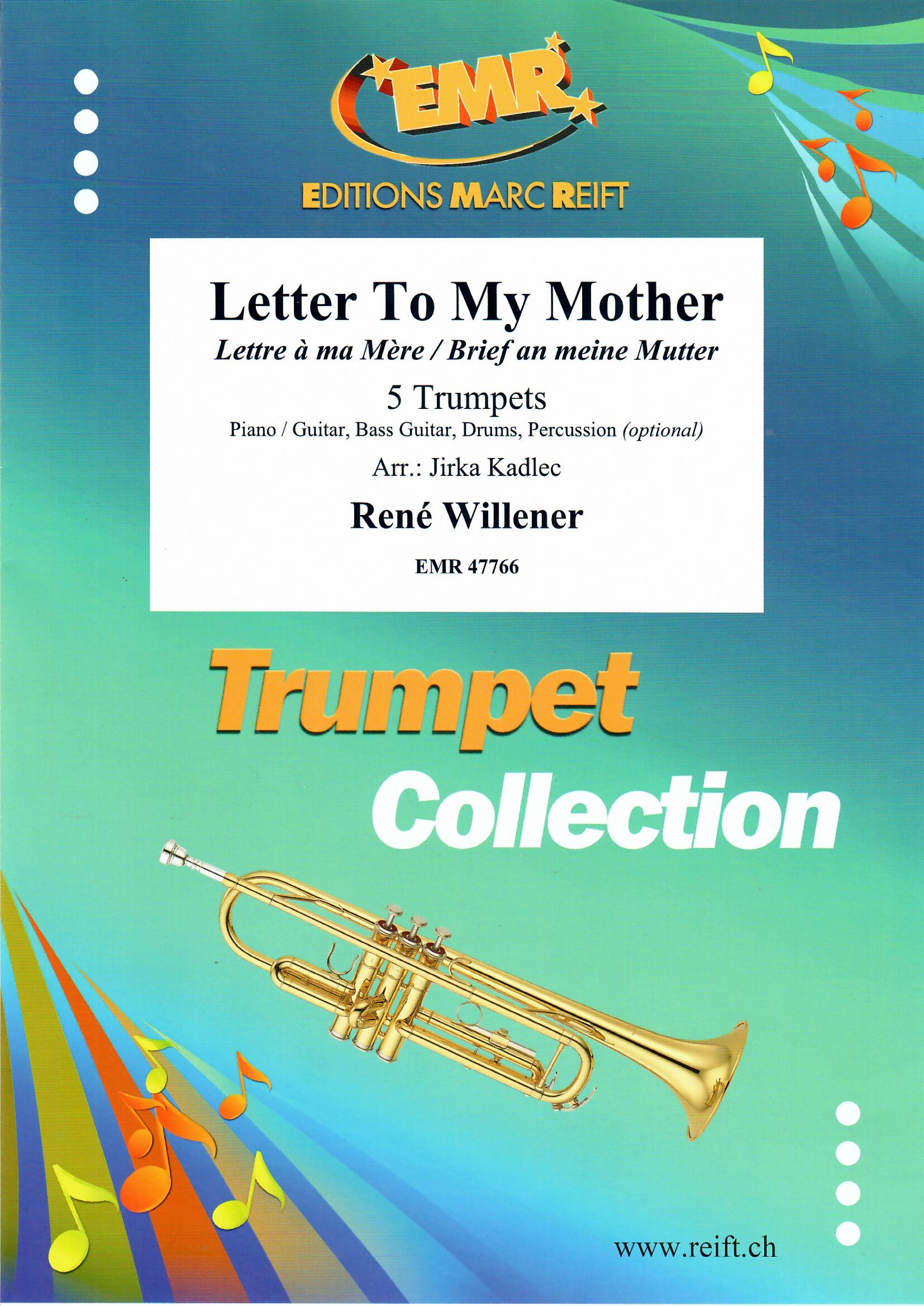 LETTER TO MY MOTHER - Trumpet Quintet, EMR Brass Quintets