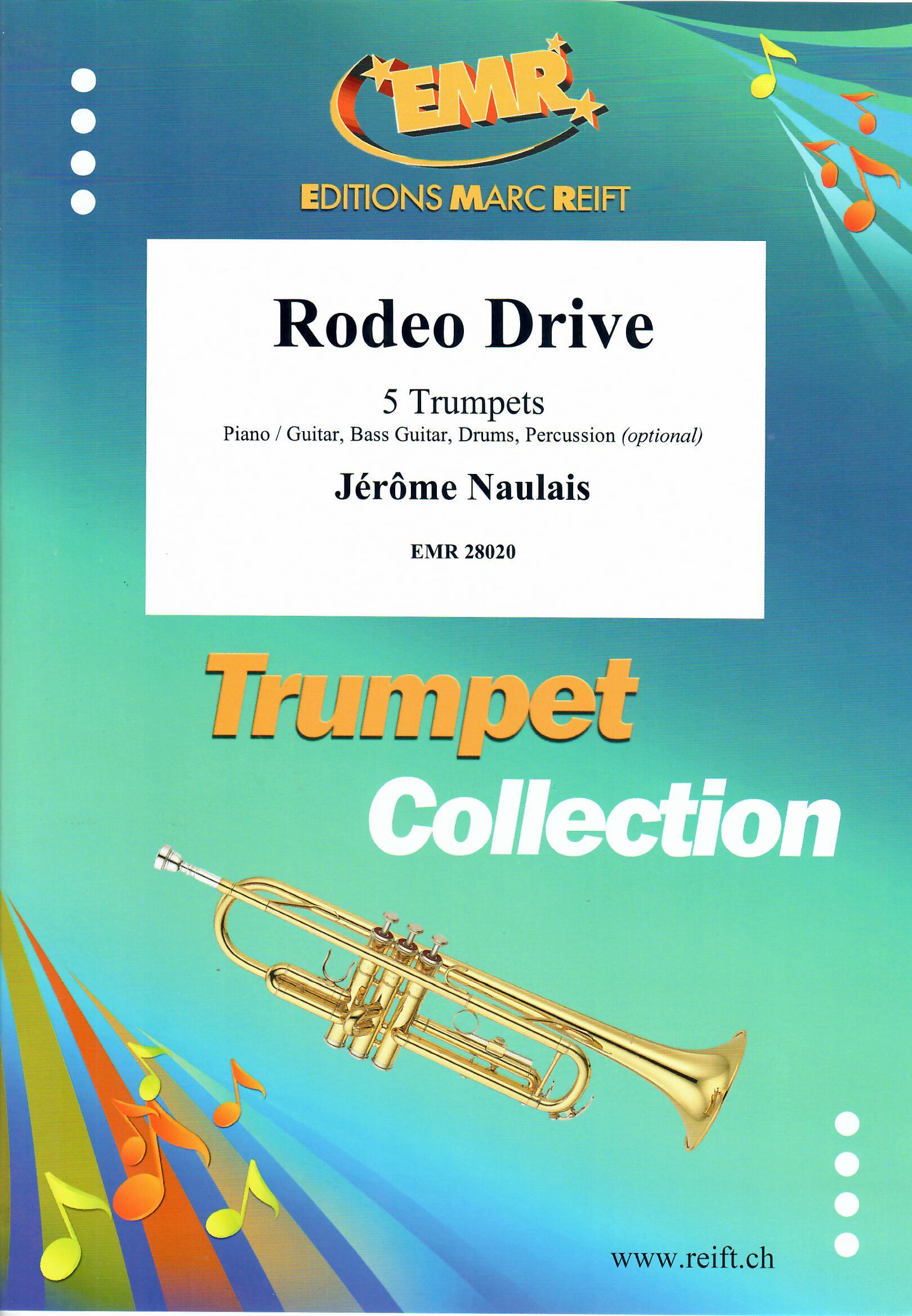 RODEO DRIVE, NEW & RECENT Publications, EMR Brass Quintets