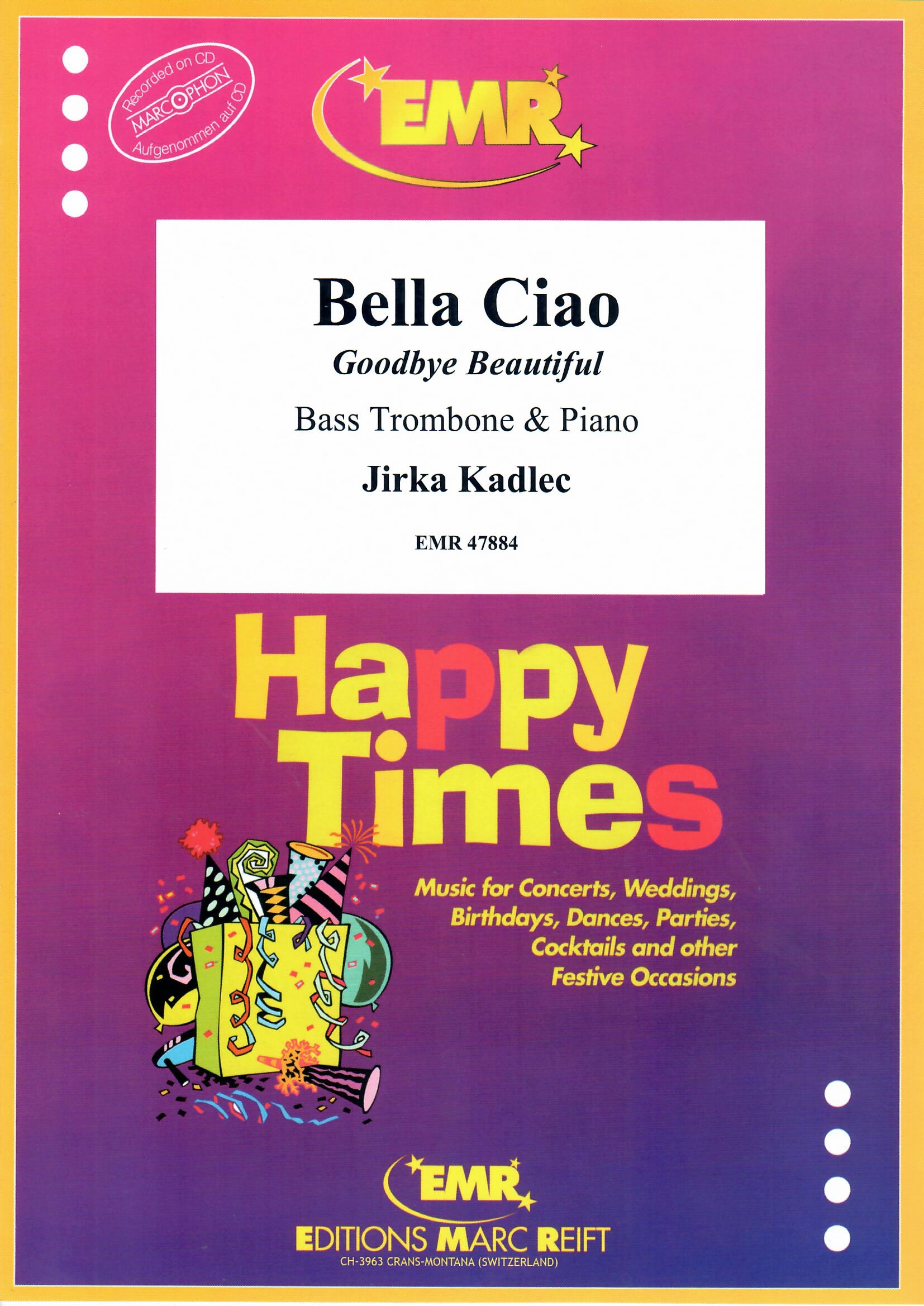 BELLA CIAO - Bass Trombone & Piano, SOLOS for Bass Trombone