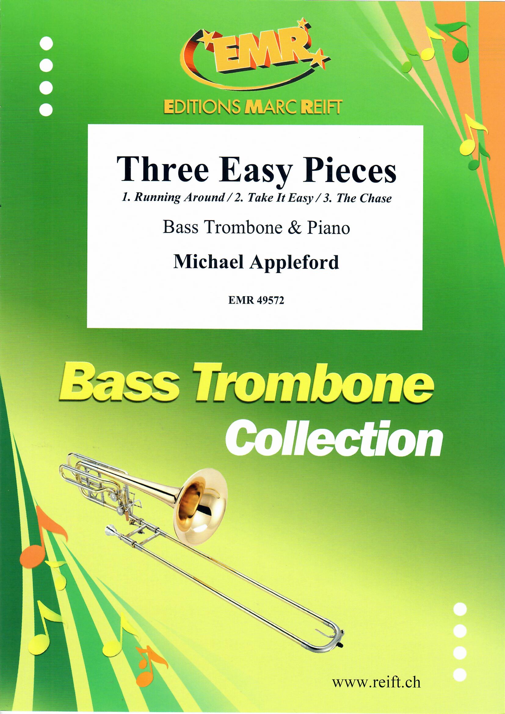 THREE EASY PIECES, NEW & RECENT Publications, SOLOS for Bass Trombone