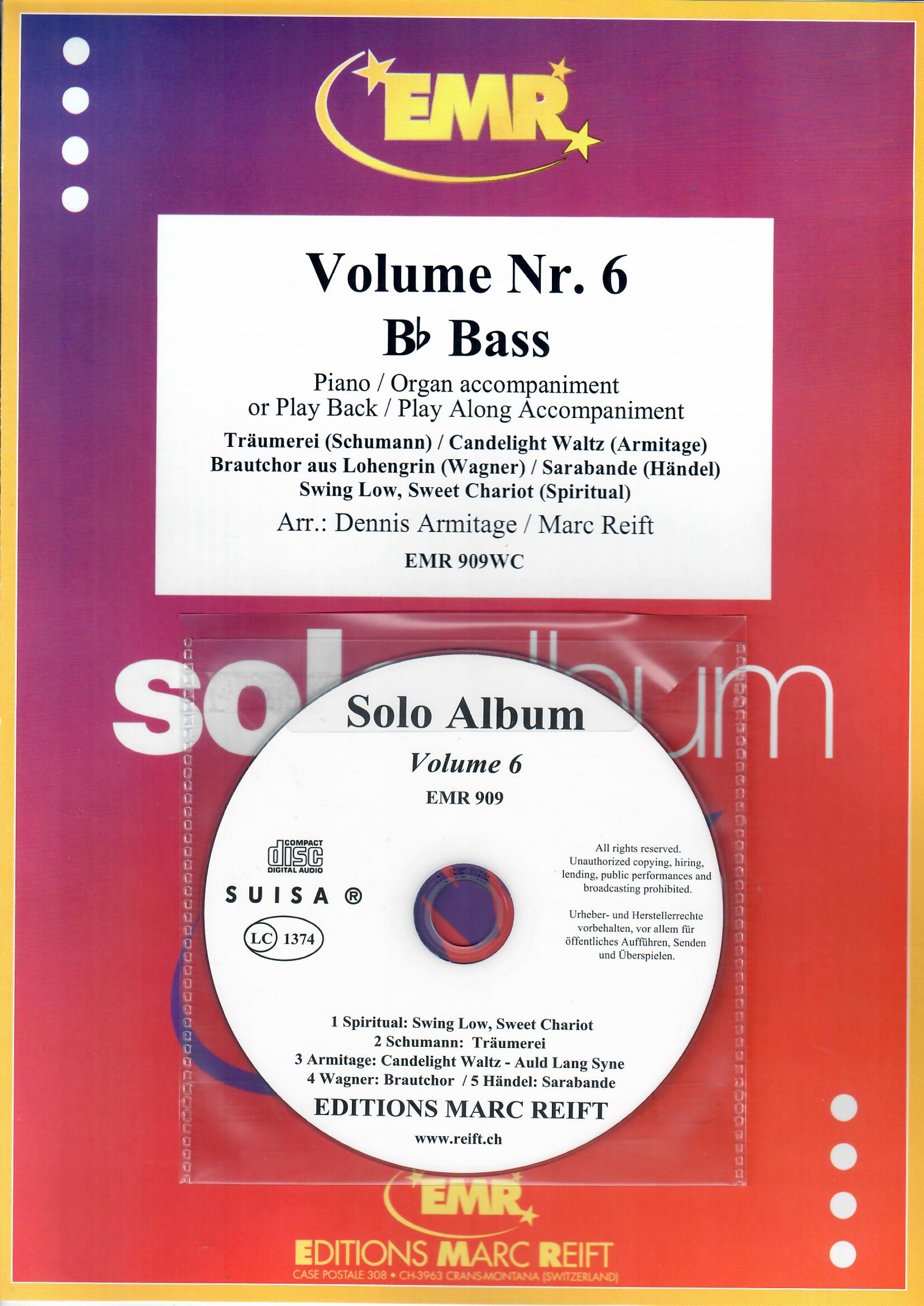 SOLO ALBUM VOLUME 06, NEW & RECENT Publications, SOLOS - B♭. Bass