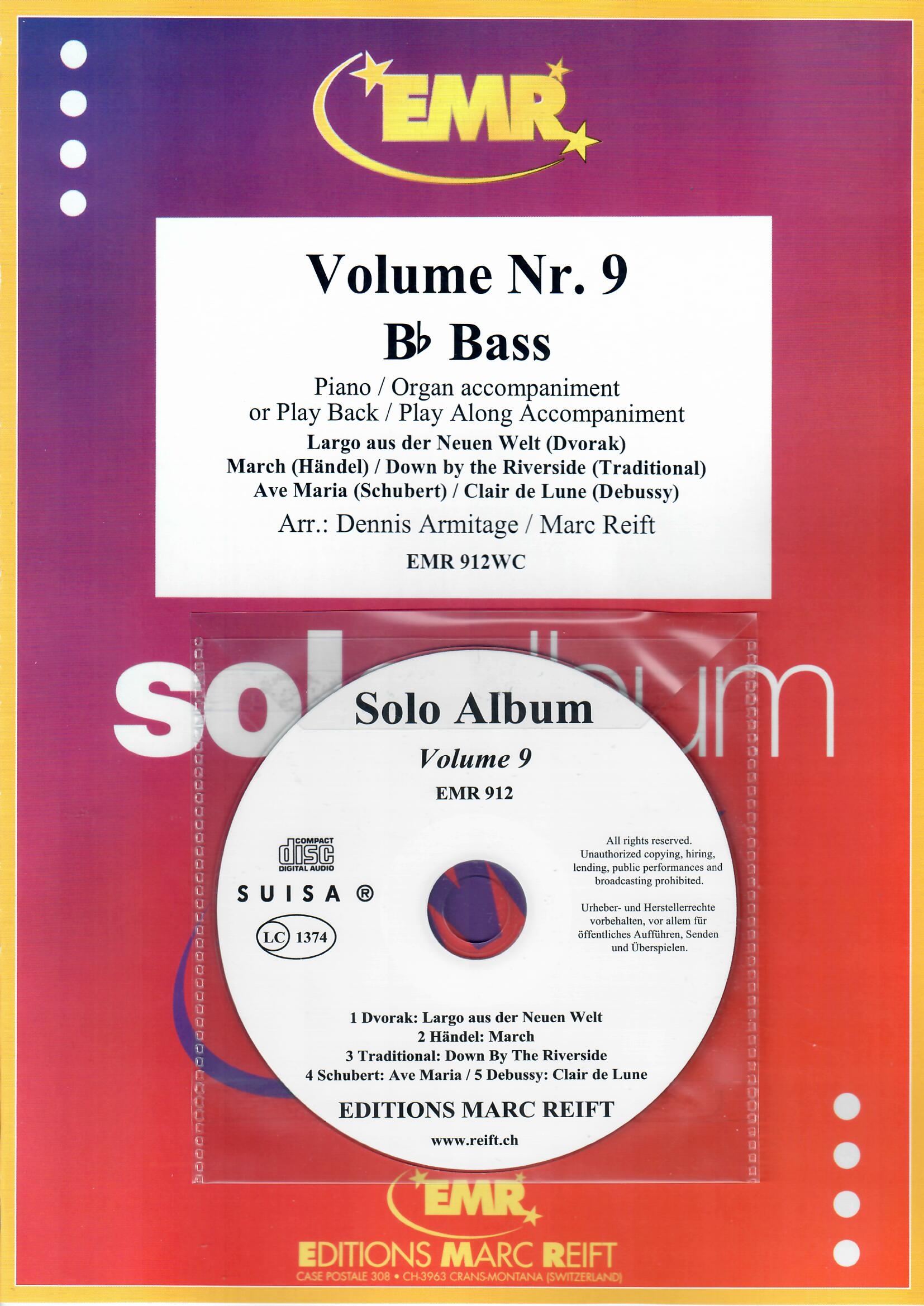 SOLO ALBUM VOLUME 09, NEW & RECENT Publications, SOLOS - B♭. Bass