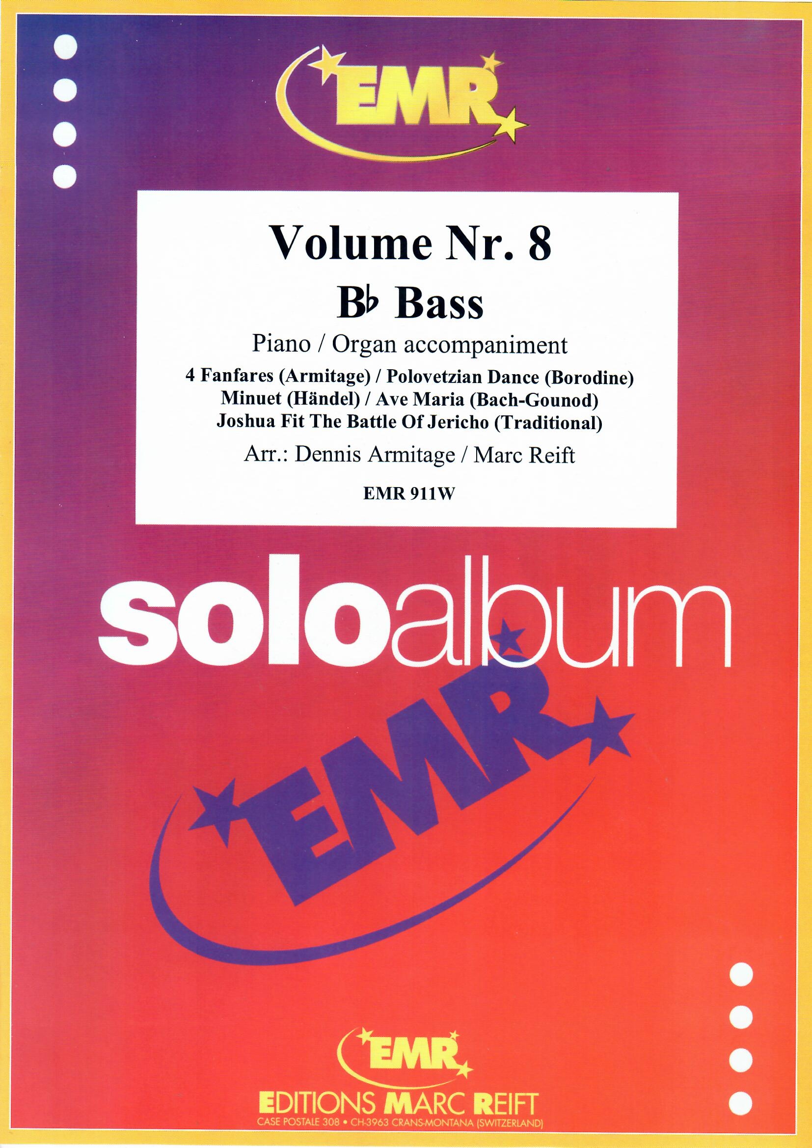 SOLO ALBUM VOLUME 08, NEW & RECENT Publications, SOLOS - B♭. Bass