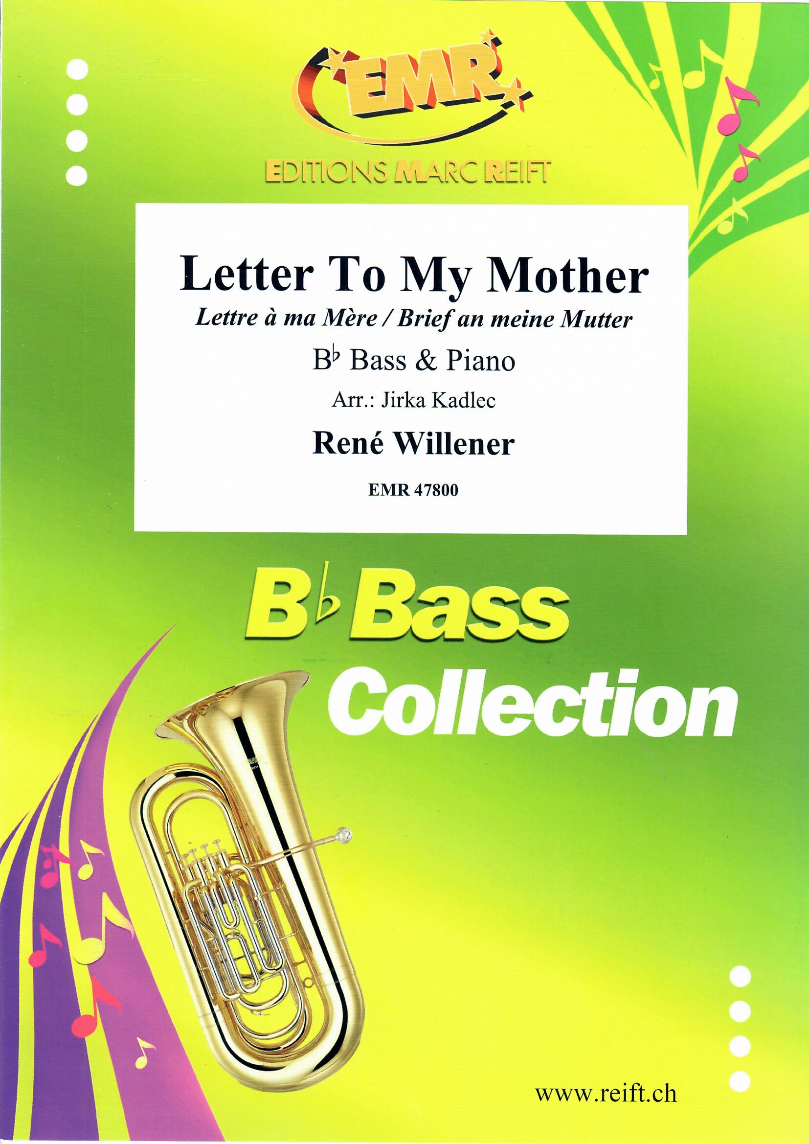 LETTER TO MY MOTHER - Bb.Bass & Piano, SOLOS - B♭. Bass