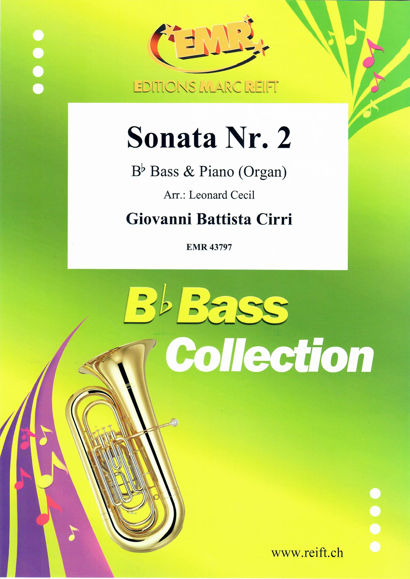 SONATA NR. 2, NEW & RECENT Publications, SOLOS - B♭. Bass