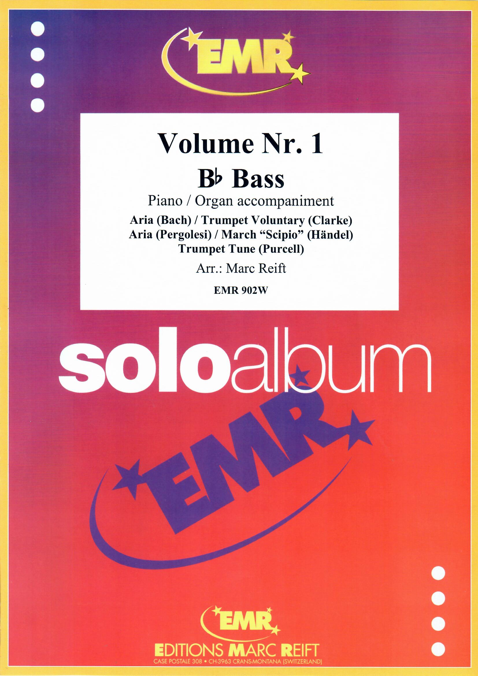 SOLO ALBUM VOLUME 01, NEW & RECENT Publications, SOLOS - B♭. Bass