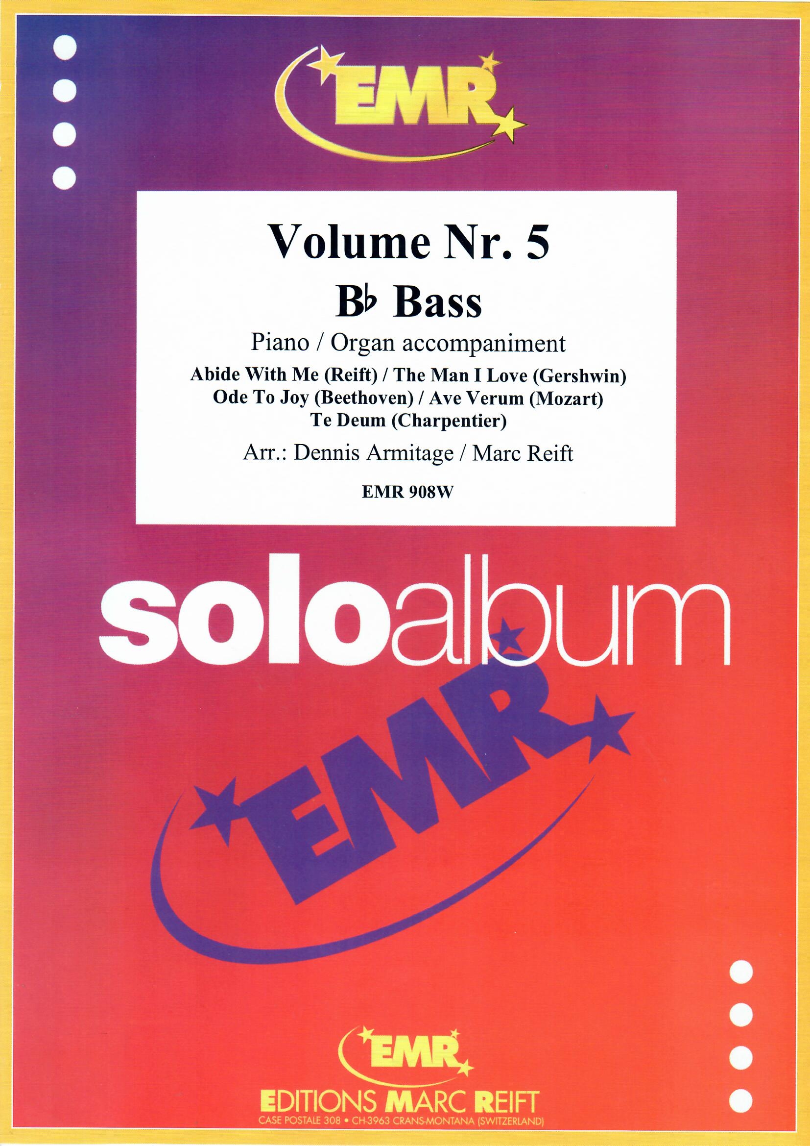SOLO ALBUM VOLUME 05, NEW & RECENT Publications, SOLOS - B♭. Bass