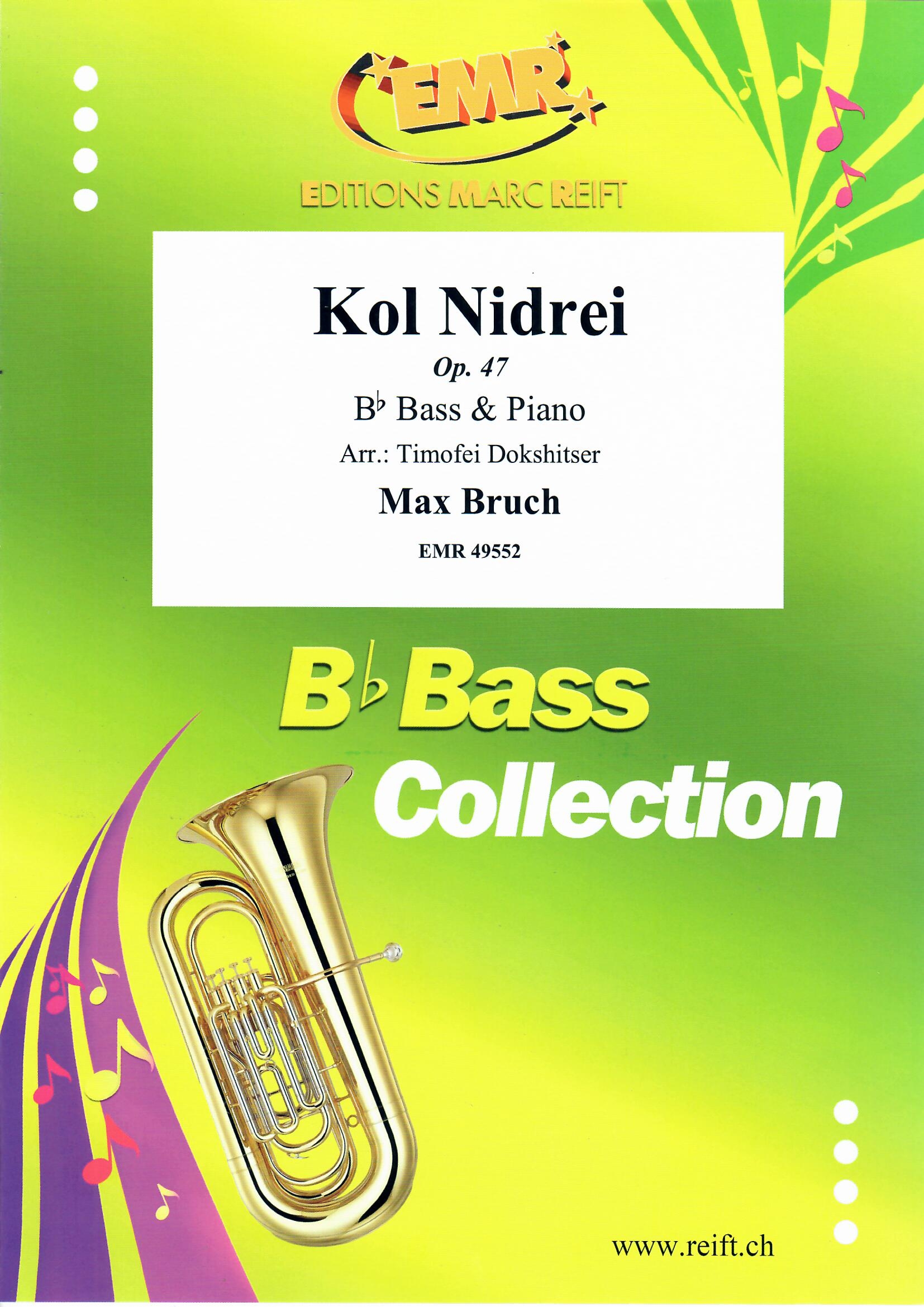 KOL NIDREI - Bb.Bass Solo & Piano, SOLOS - B♭. Bass