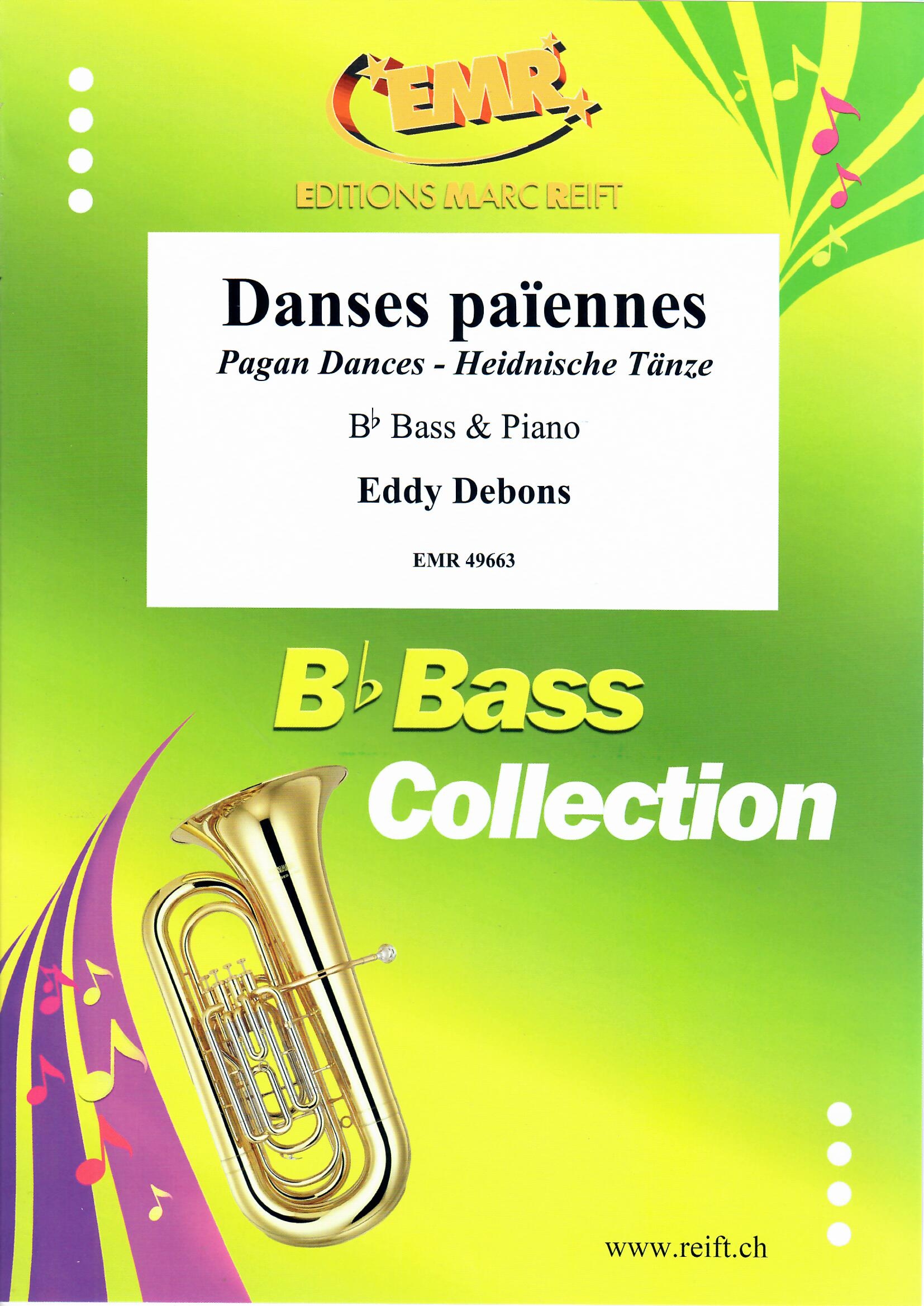 DANSES PAïENNES - Bb. Bass & Piano, SOLOS - B♭. Bass