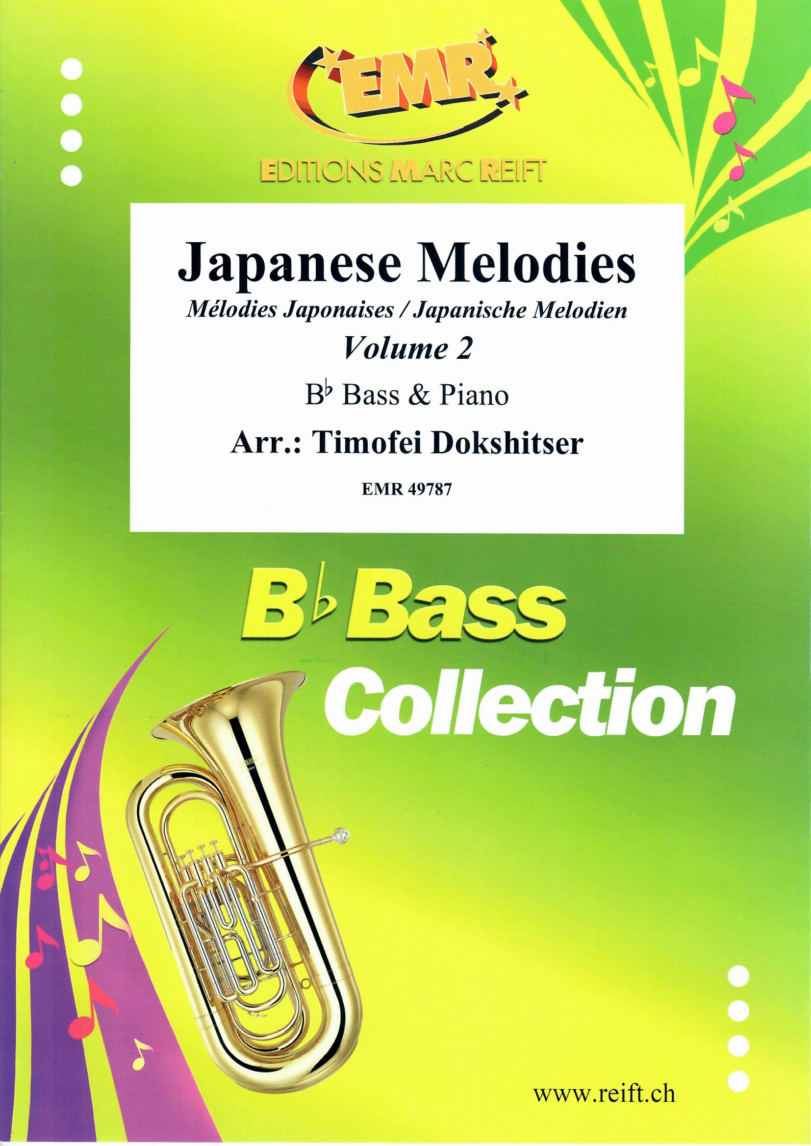 JAPANESE MELODIES VOL. 2 - Bb.Bass & Piano