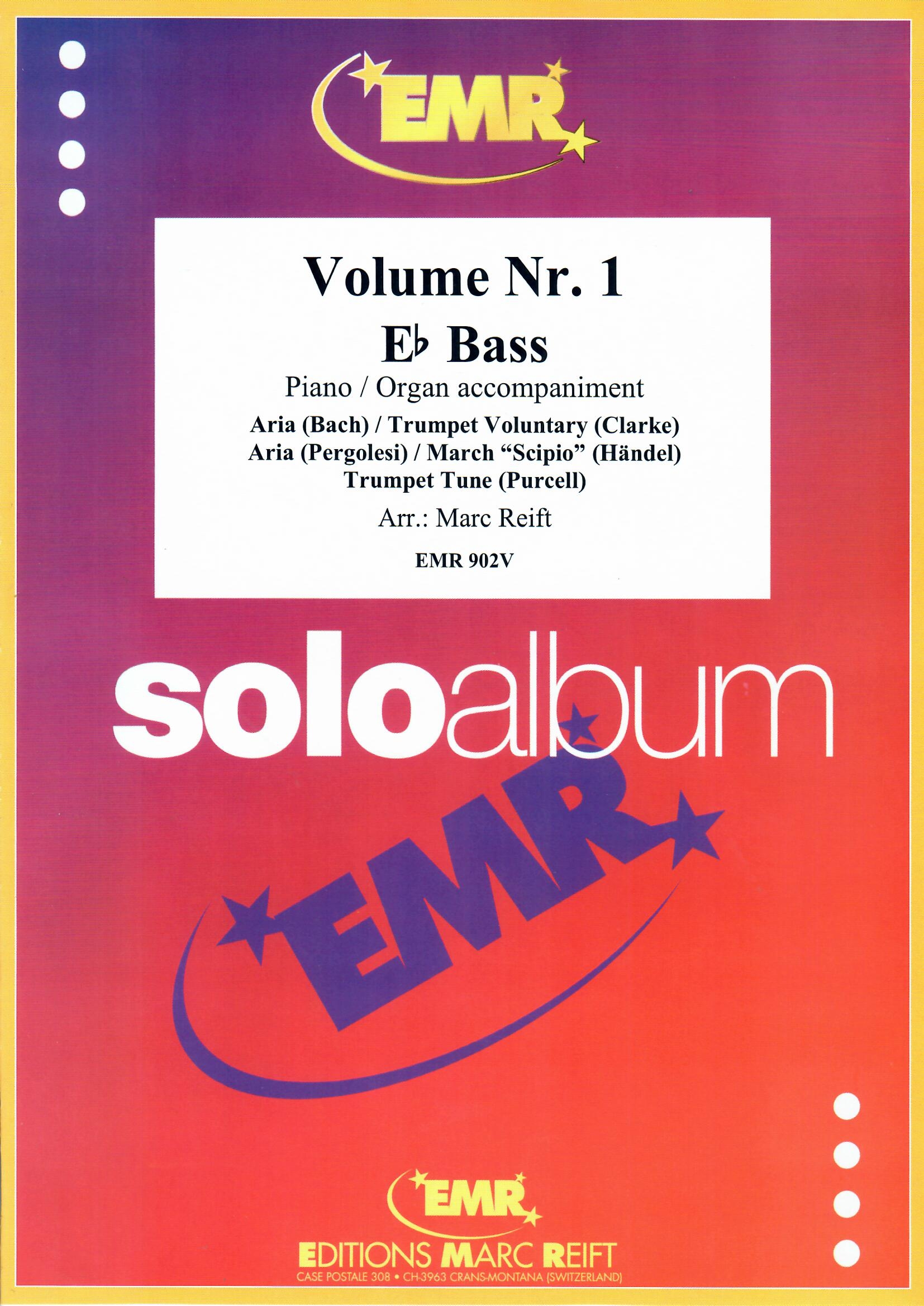 SOLO ALBUM VOLUME 01, NEW & RECENT Publications, SOLOS - E♭. Bass