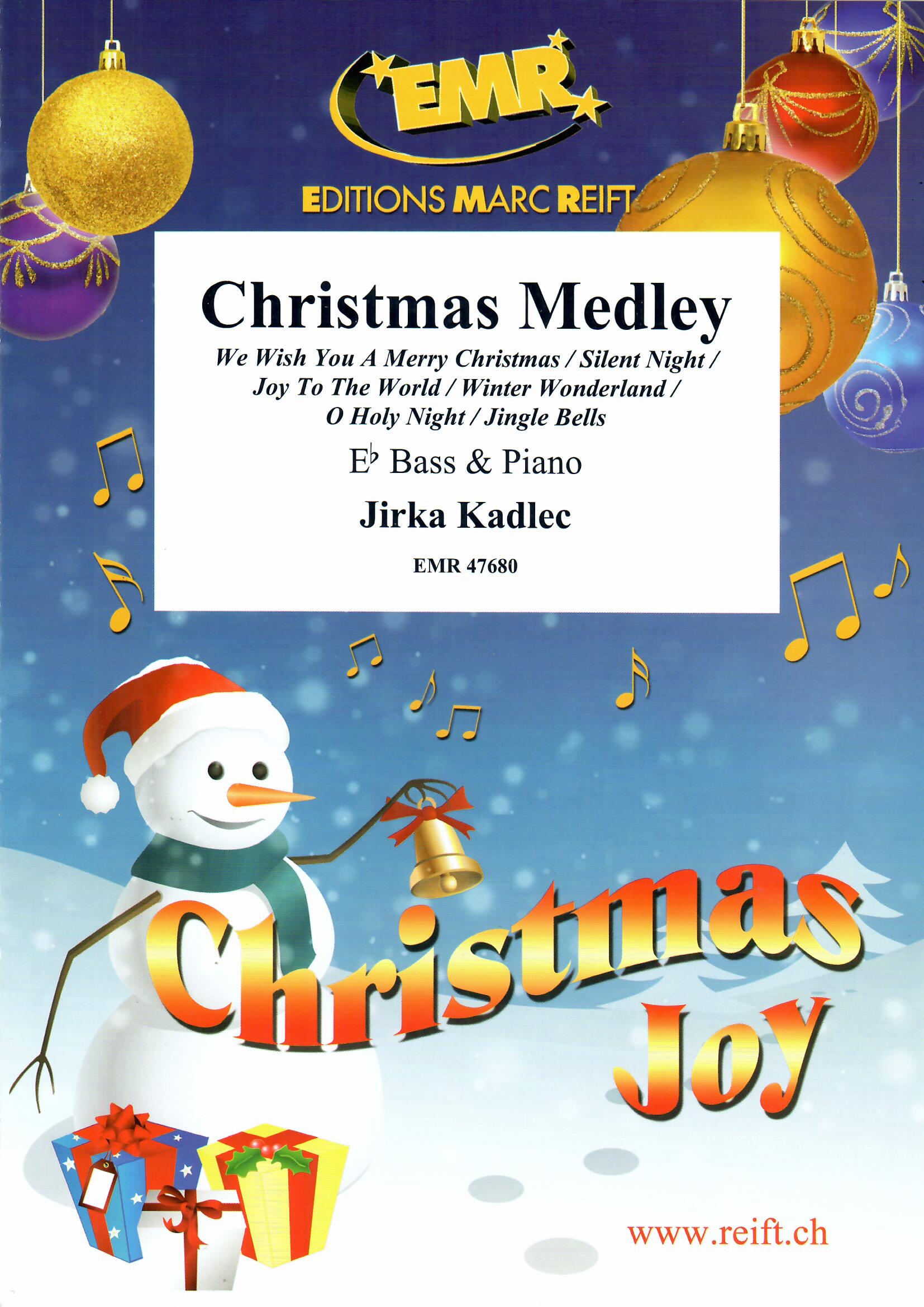 CHRISTMAS MEDLEY - Eb Bass & Piano, SOLOS - E♭. Bass