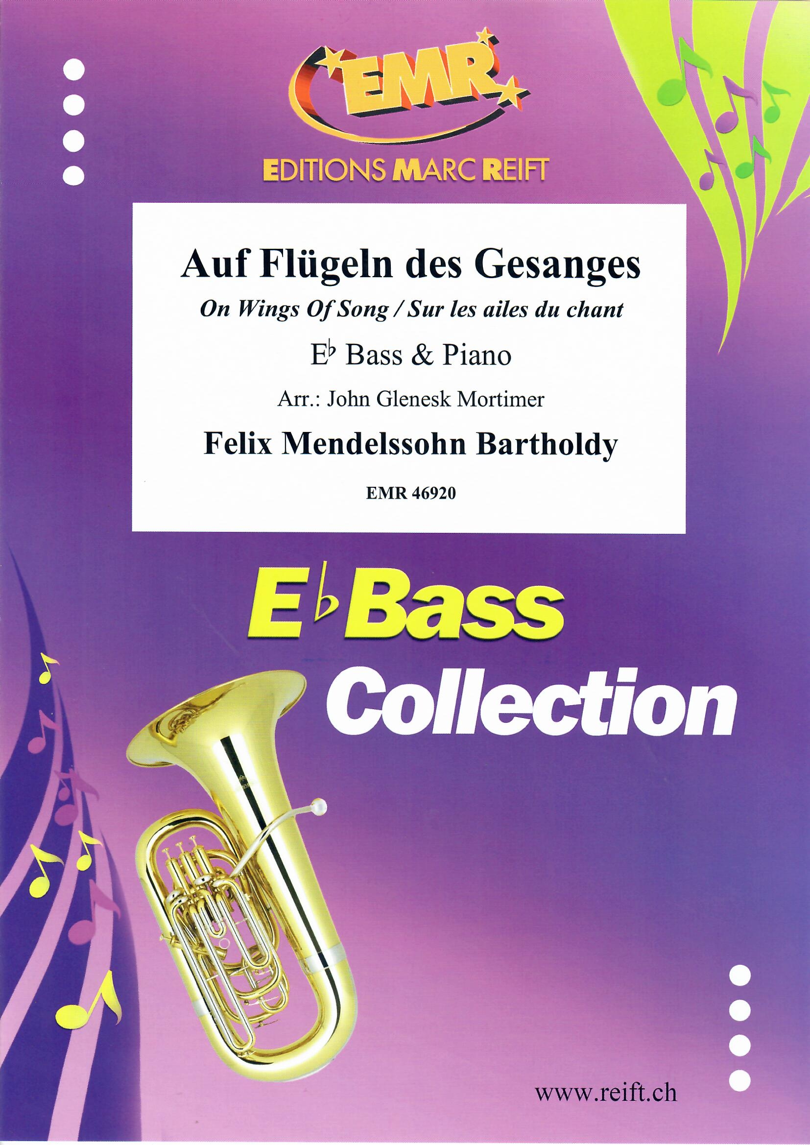 AUF FLüGELN DES GESANGES - Eb.Bass & Piano, SOLOS - E♭. Bass