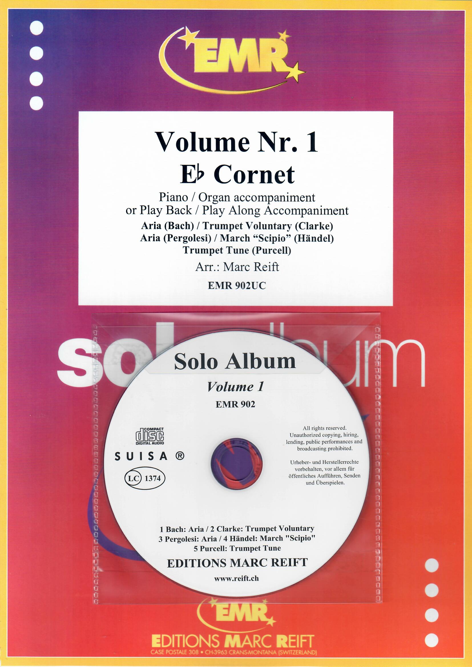 SOLO ALBUM VOLUME 01, NEW & RECENT Publications, SOLOS - E♭.Soprano Cornet